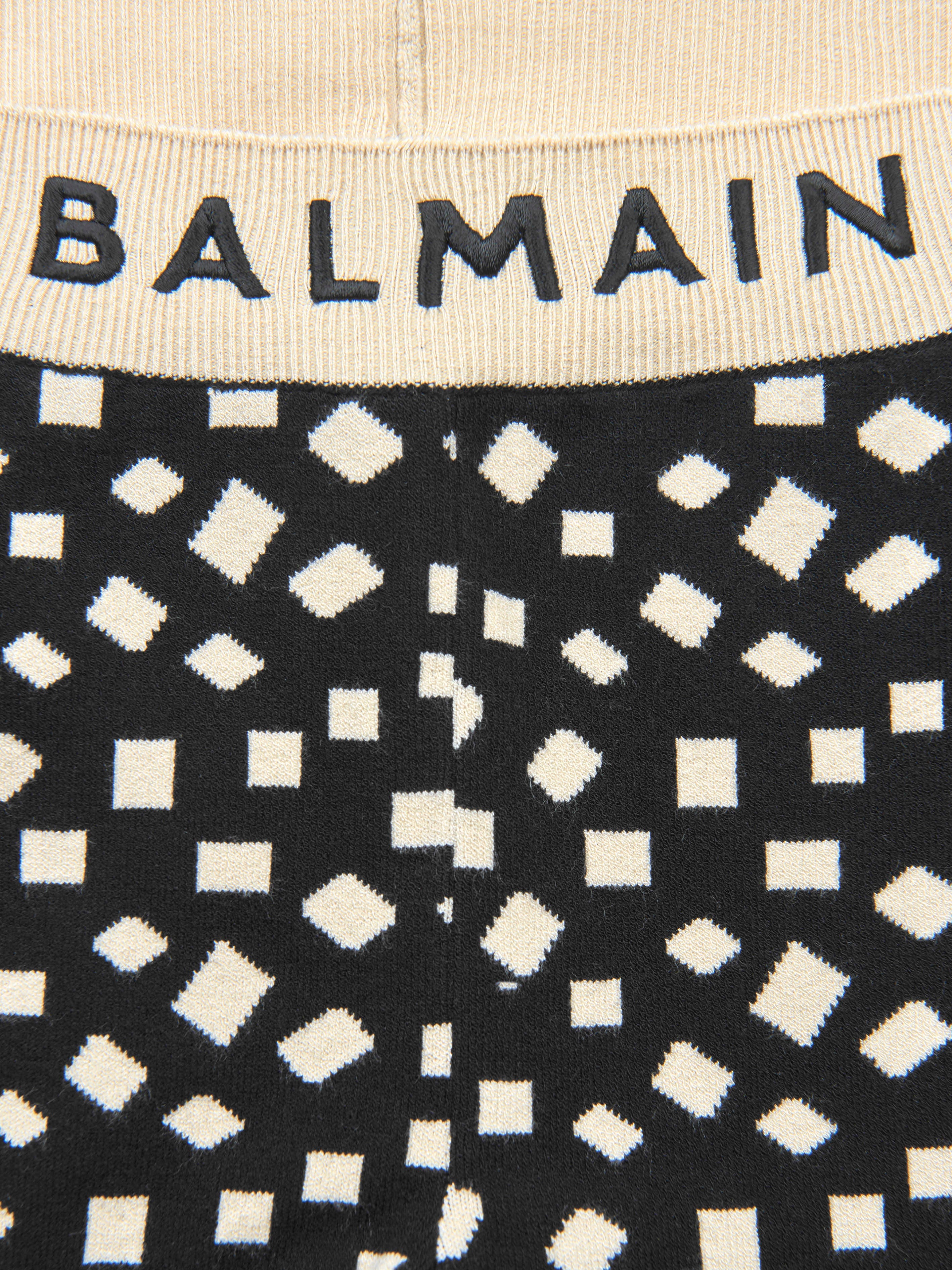 Balmain Girls Leggings for Kids - High Waist Stretchy Soft Cotton Leggings - Perfect for School, Playtime & Dance Classes