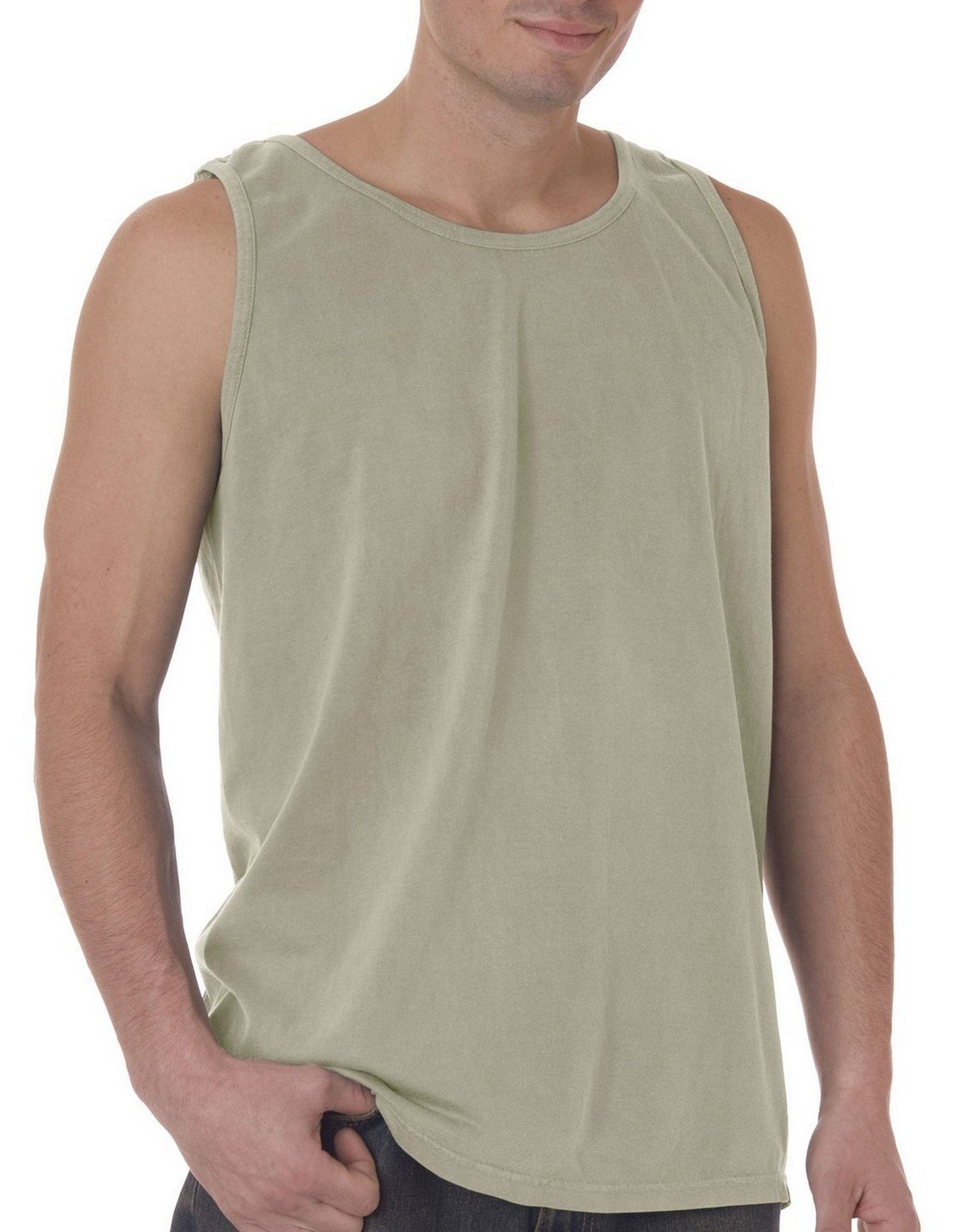 Comfort Colors 6.1 oz Ringspun Garment-Dyed Cotton Tank Top for Women - Soft Breathable Summer Casual Wear, Gym, Beach & Lounge