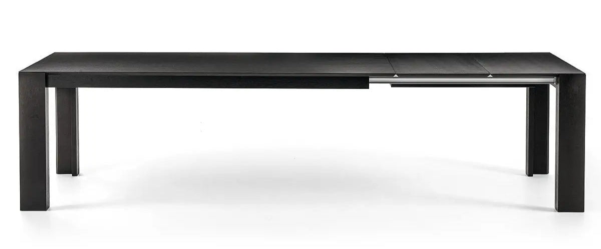 Bross Extendable Dining Table - Expandable Wooden Table for 6 to 10 People - Perfect for Family Gatherings & Dinner Parties