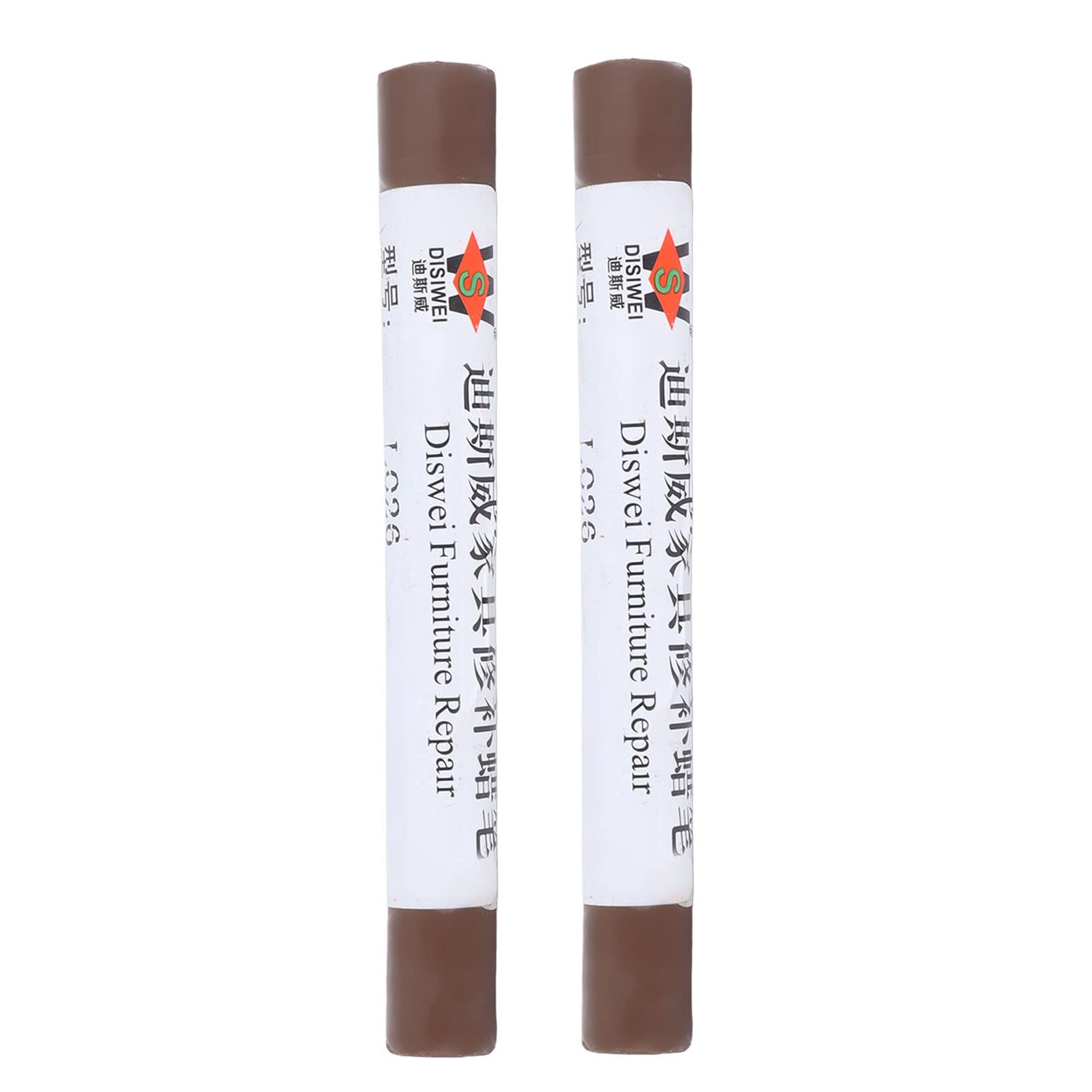2-Pack Furniture & Floor Repair Crayons - Wood Scratch Repair Kit for Tables, Chairs, Cabinets - Pale Olive Green Touch-Up Paint Pen for Composite Materials | Home Improvement & DIY Projects