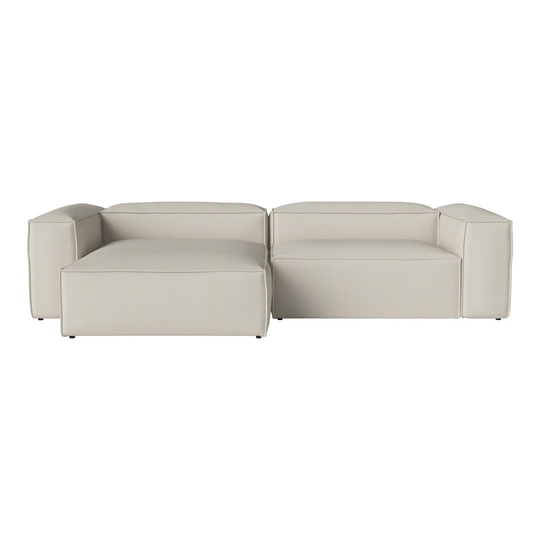 Cosima 2-Seater Sofa with Chaise Lounge - Modern Living Room Furniture for Small Spaces | Perfect for Apartments, Condos & Cozy Home Decor