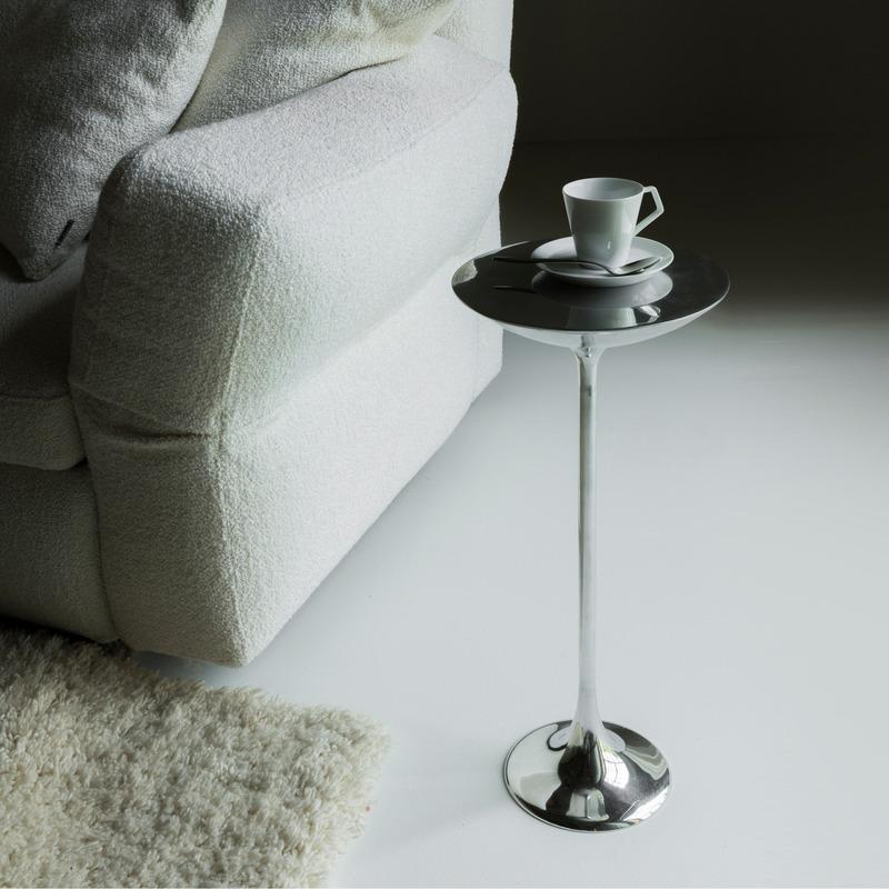 Driade Ping II Side Table - Modern End Table for Living Room, Bedroom & Office - Compact Accent Table with Sleek Design
