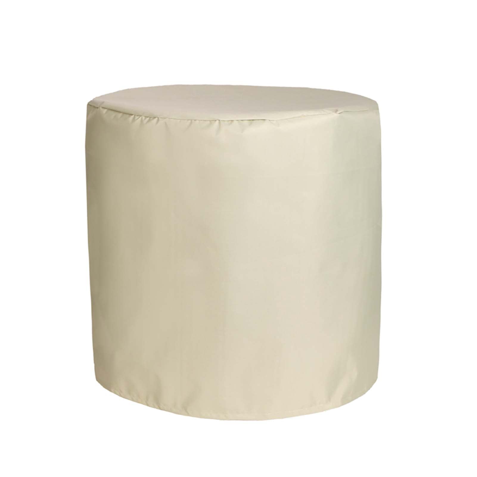 102x35 Inch Round Waterproof Patio Table Cover - Heavy Duty UV Resistant Outdoor Furniture Protection for Garden, Deck & Backyard - Perfect for All Weather & Seasonal Use