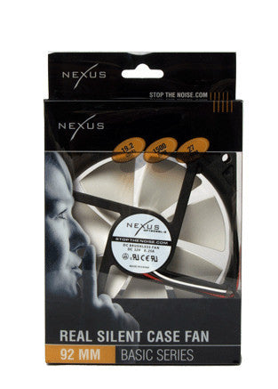 Nexus 80x80x25mm Ultra Quiet PC Case Fan - SP802512L-03 | High Airflow Cooling for Gaming PC, Desktop Computer & Home Office Setup