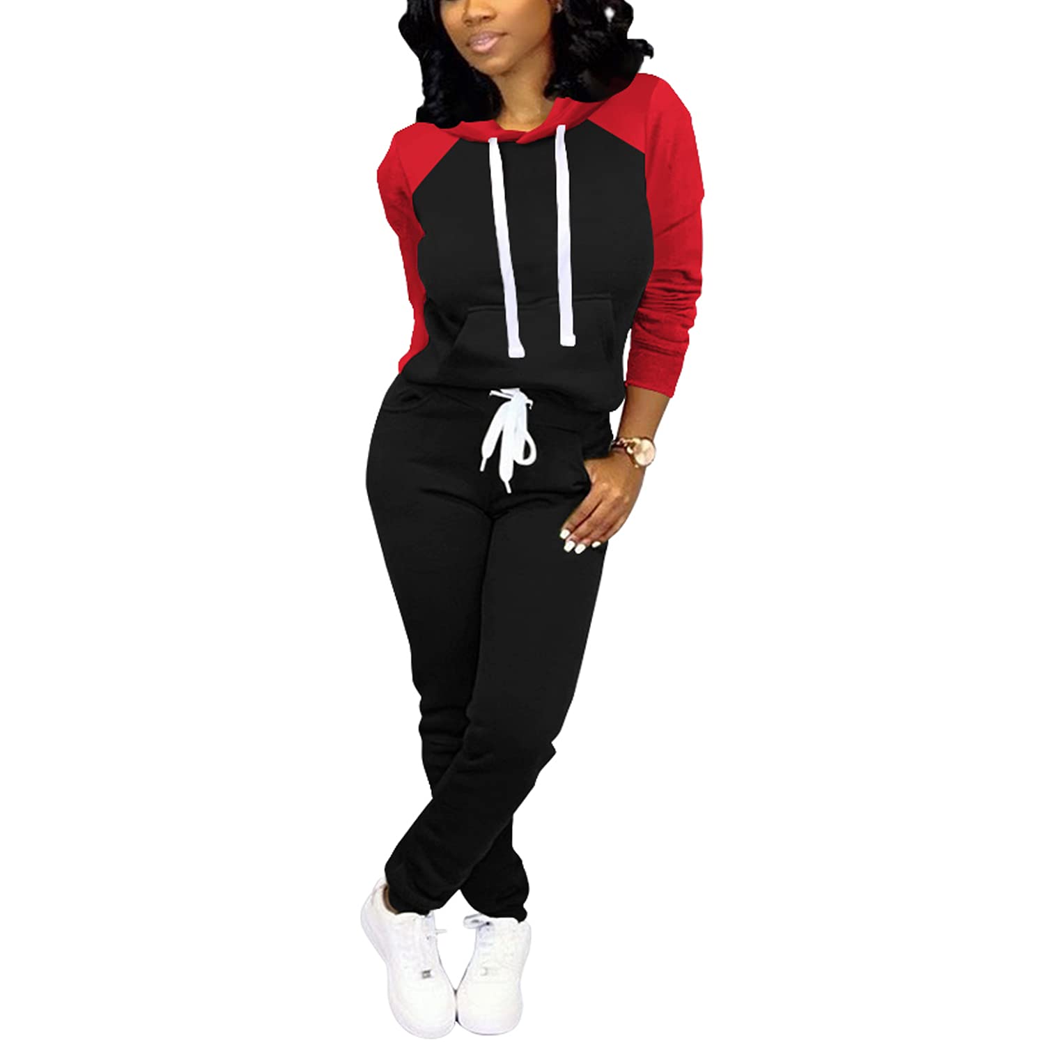 Women's 2-Piece Jogging Suits - Casual Lounge & Workout Outfits for Running, Yoga, Travel & Home Comfort