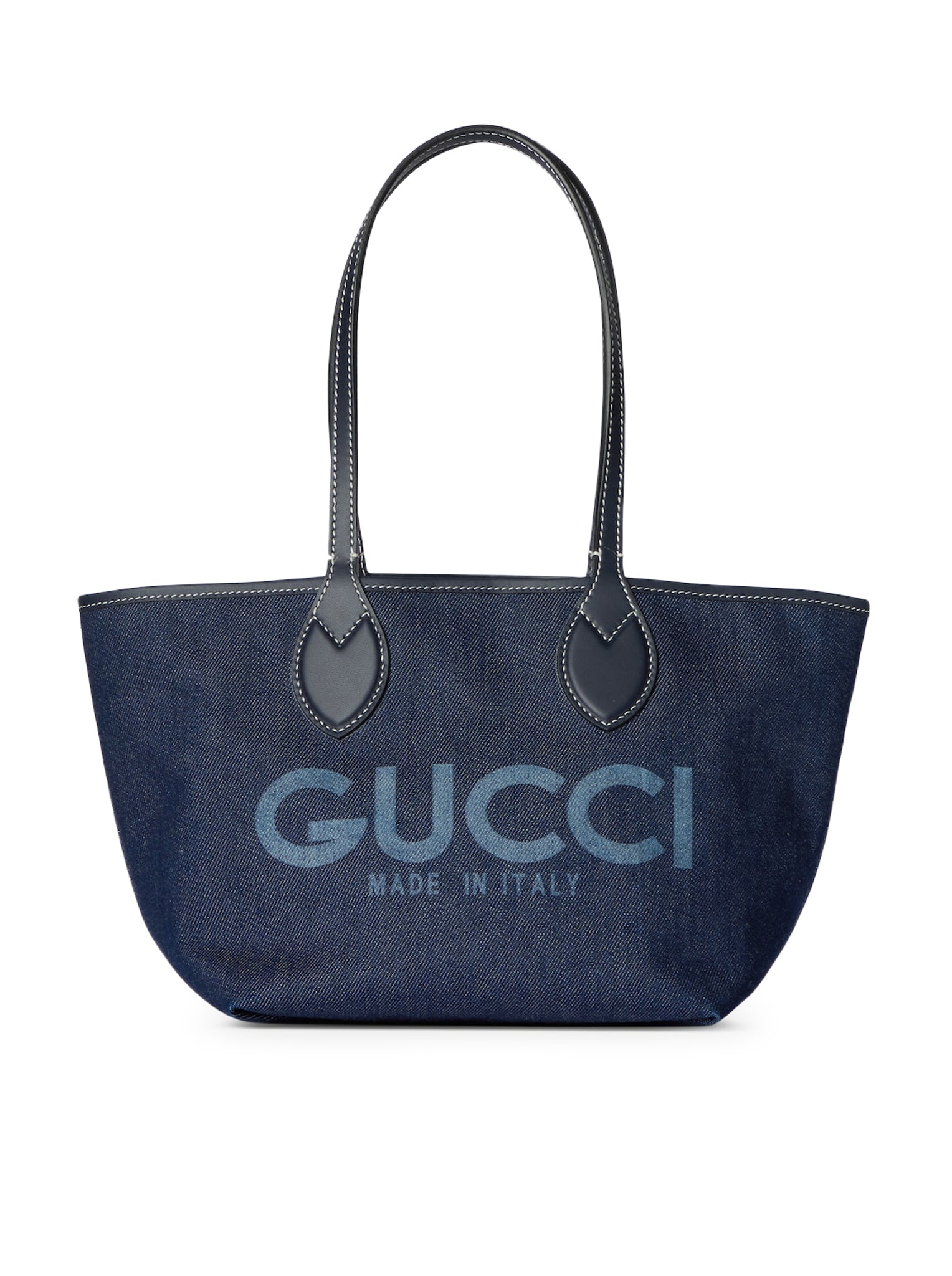 GUCCI TOTISSIMA Reversible Shopping Bag Small - Luxury Leather Tote Handbag for Women | Perfect for Work, Travel & Everyday Use