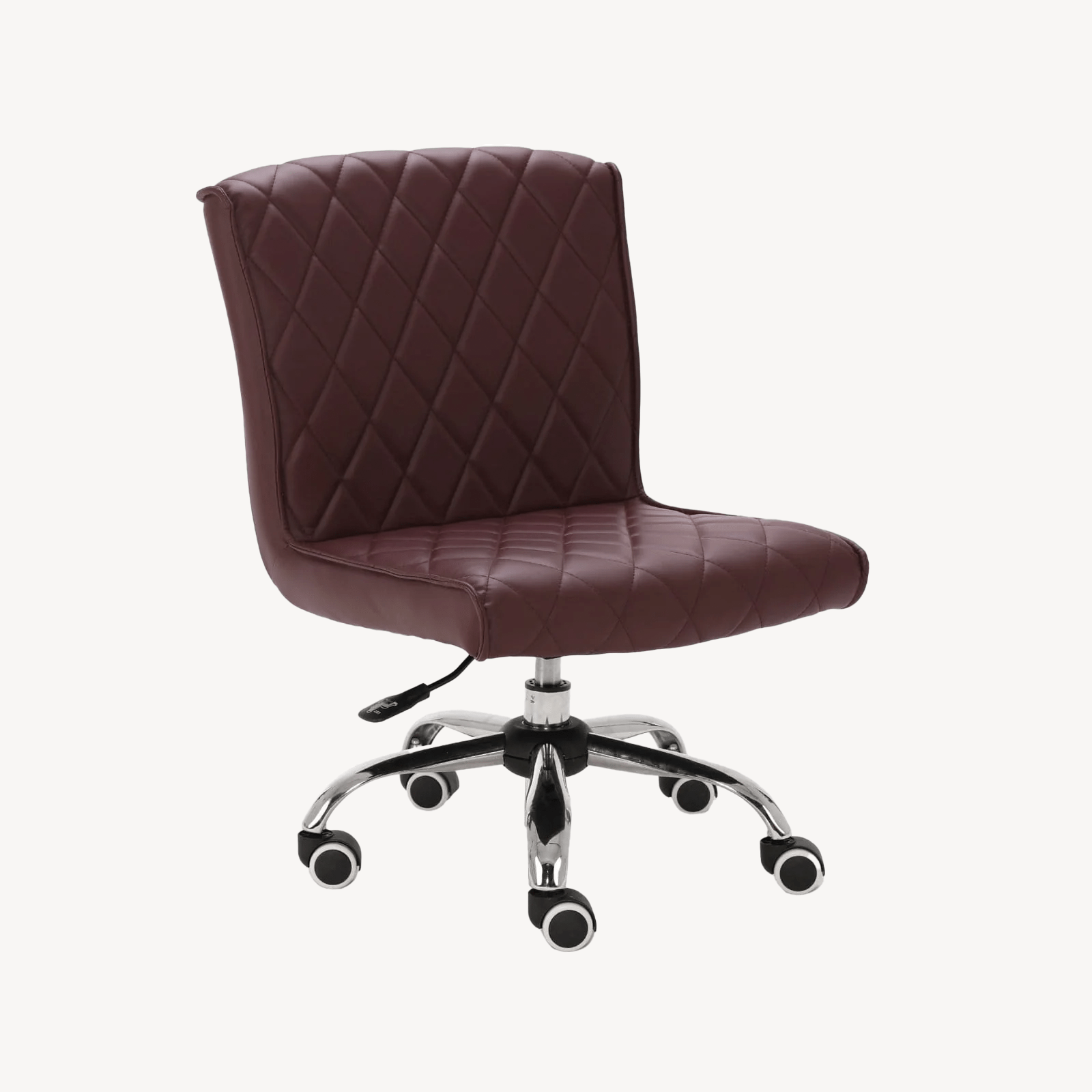 Delia Salon Pedicure Technician Stool - Adjustable Rolling Stool for Nail Technicians & Spa Professionals - Perfect for Manicure, Pedicure & Beauty Salon Use