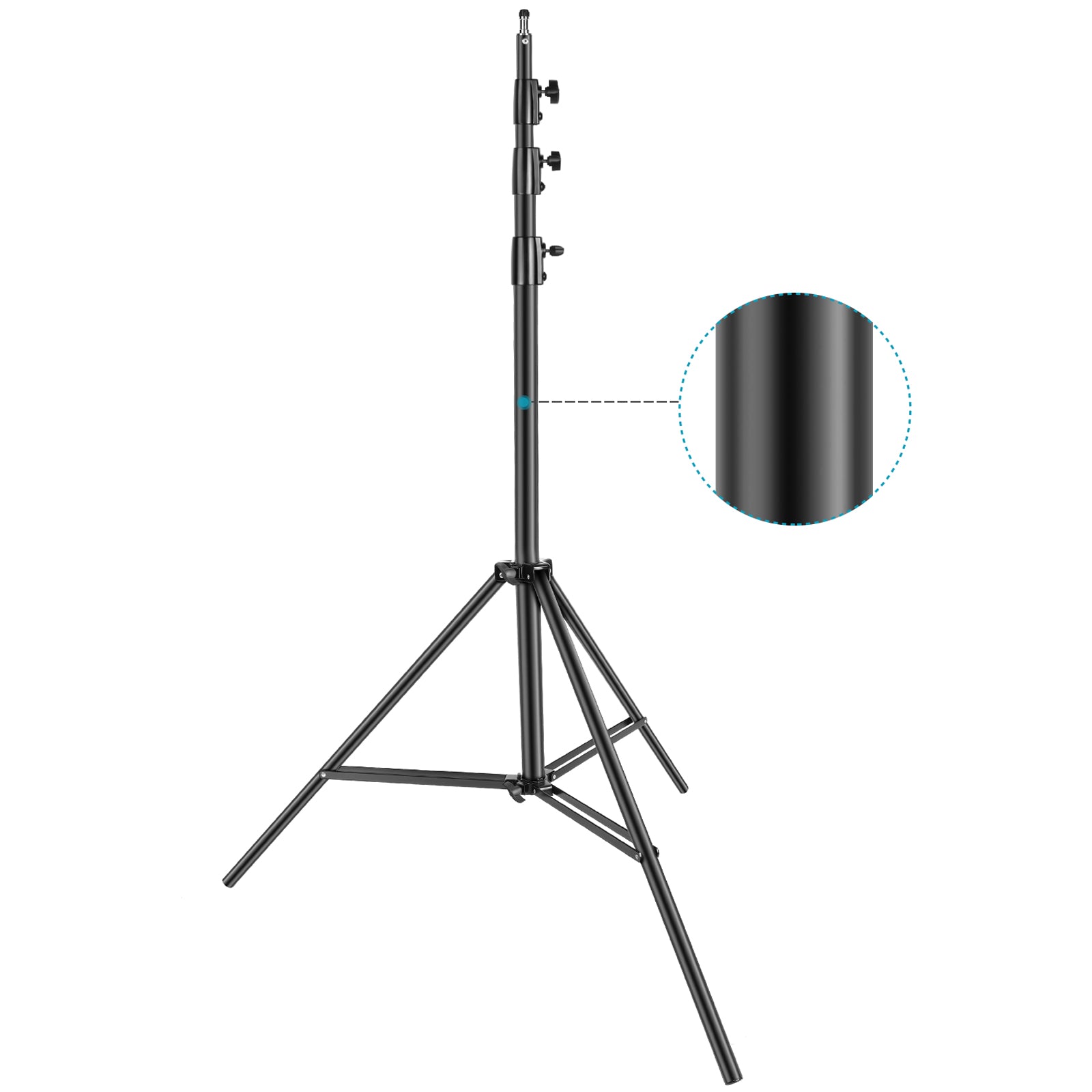 NEEWER ST 400SP 40-inch Professional Aluminum Light Stand for Photography, Video Studio Lighting - Perfect for YouTube, TikTok, Portrait & Product Shooting