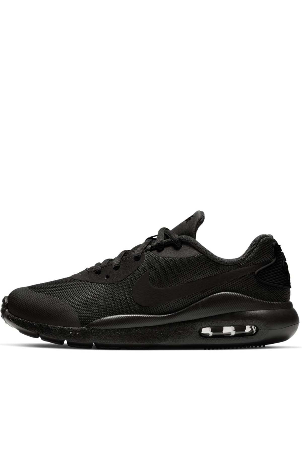 Nike Air Max Oketo Grade School Sneakers for Kids - Black/Black - Size 7Y US Big Kid | Comfortable Running Shoes for Boys & Girls | Perfect for School, Sports & Daily Wear