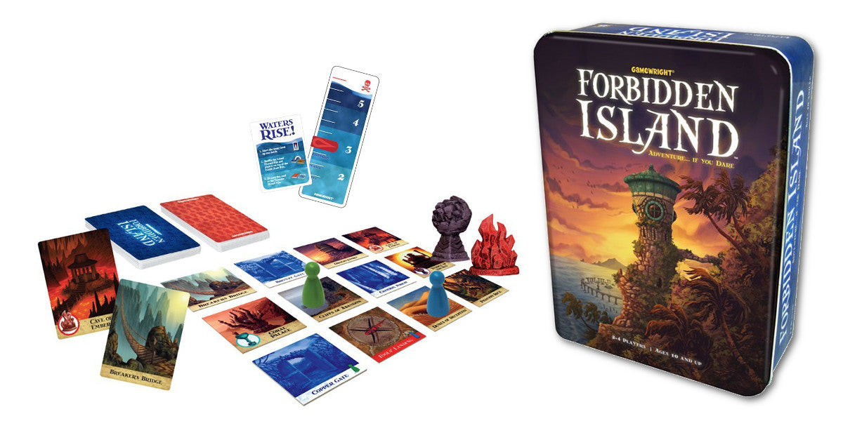 Forbidden Island Cooperative Strategy Card Game - Family Board Game for Kids & Adults - Perfect for Game Nights & Team Building Activities