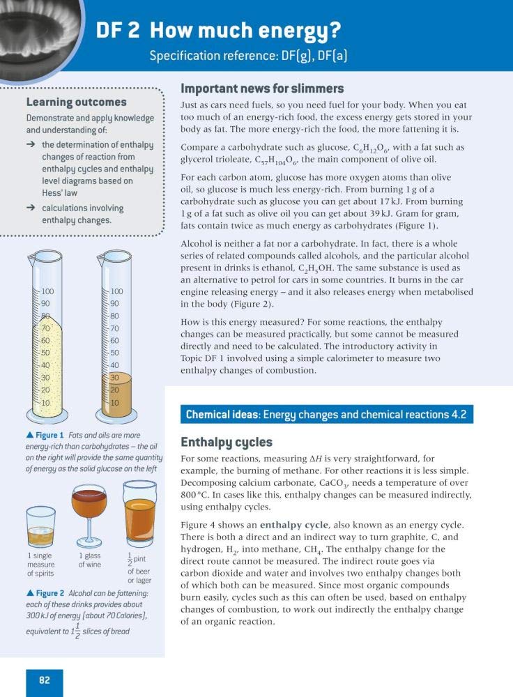 OCR B Salters Advanced Chemistry Student Book - A Level Textbook for High School & College Chemistry Courses | Ideal for Exam Prep & Self-Study