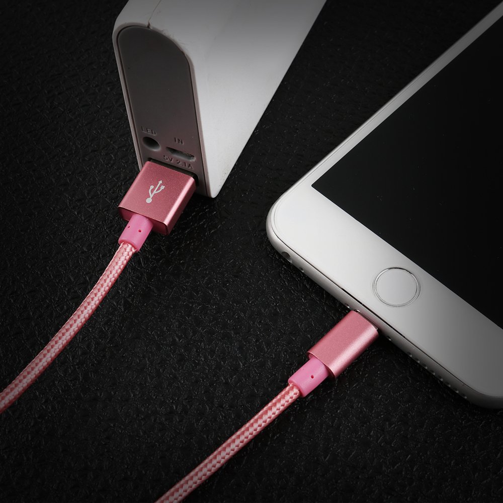 4-Pack MFi Certified iPhone Charger - 10FT, 6FT, 6FT, 3FT Fast Charging Lightning Cable Compatible with iPhone 14/13/12/11 Pro/XS Max/XR/8/7/6s Plus & iPad - Perfect for Home, Office, Car and Travel Charging Needs