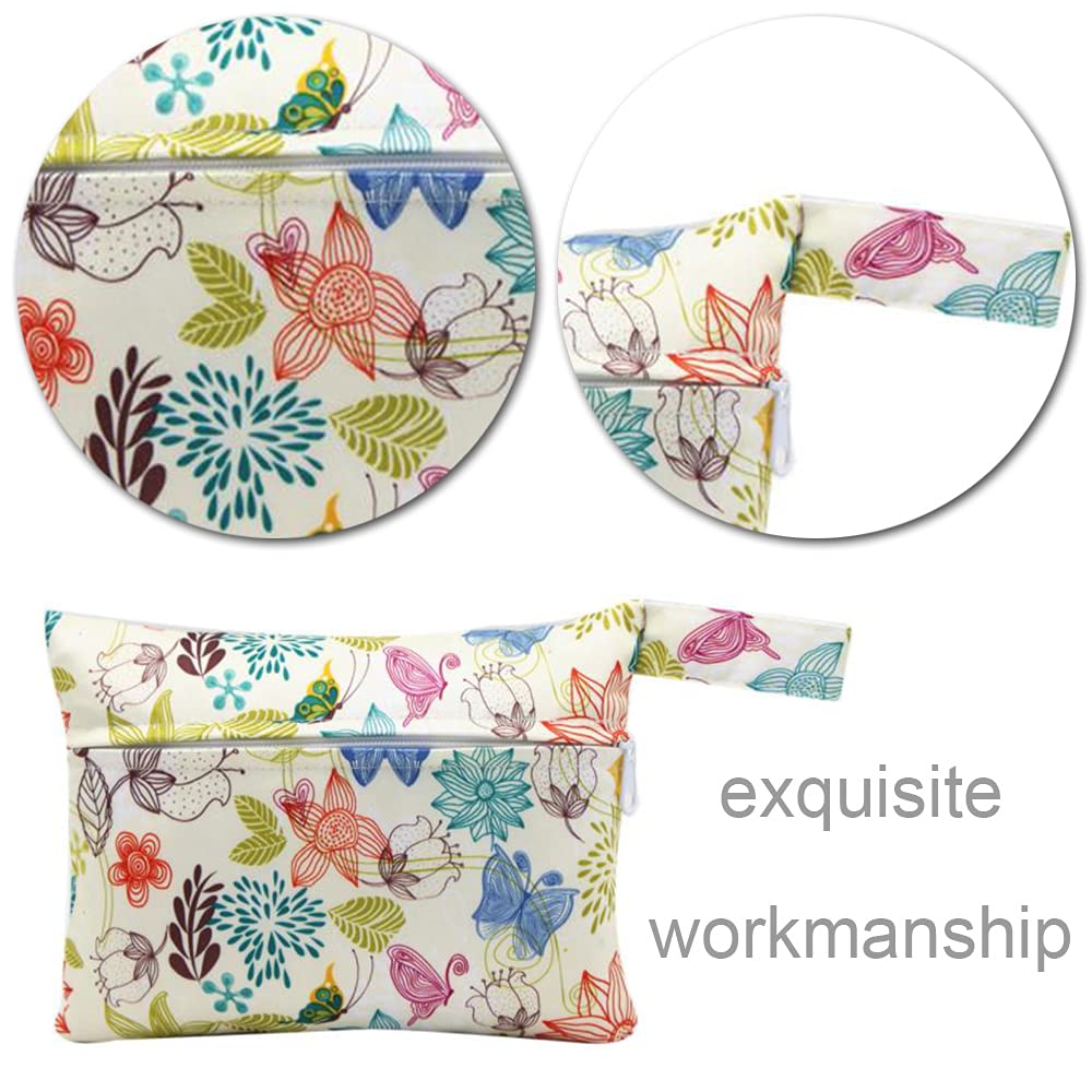 Ymantang Waterproof Sanitary Pad Storage Bag with Zipper - Portable Period Holder for Women & Girls - Perfect for Travel, Gym, School & Office Use