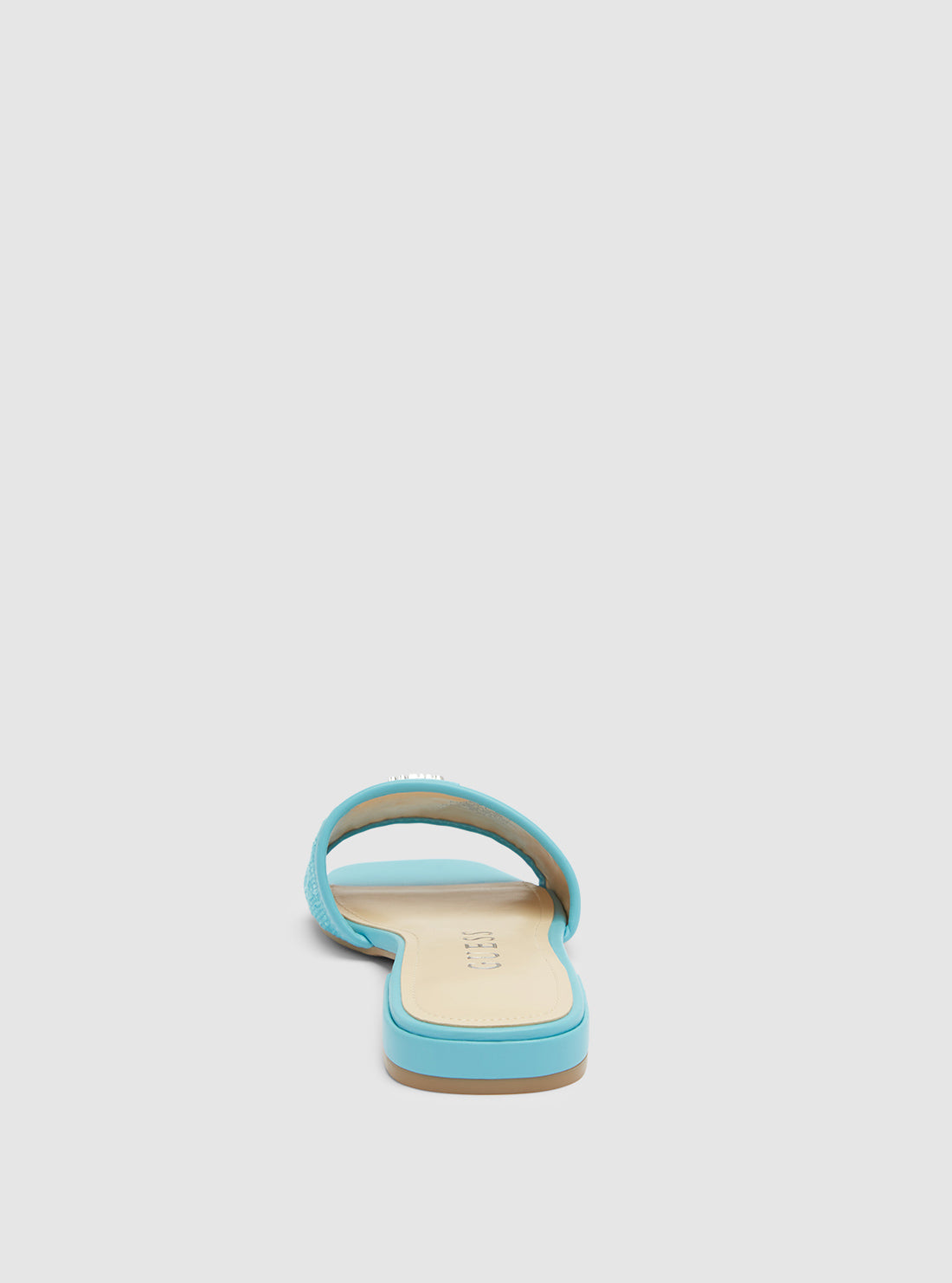 Blue Tamsey Slide Sandals for Women - Comfortable Summer Beach Slides with Soft Cushioning - Perfect for Pool, Vacation & Casual Wear