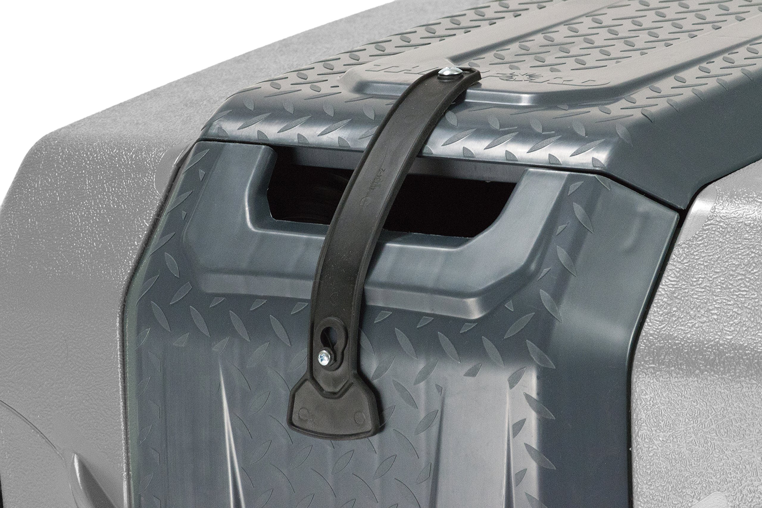 LX Portable RV Waste Tote Tank with 4 Wheels - 18 Gallon Capacity - Heavy Duty Waste Water Storage - Ideal for Camping, RV Trips & Outdoor Adventures - Thetford 40517