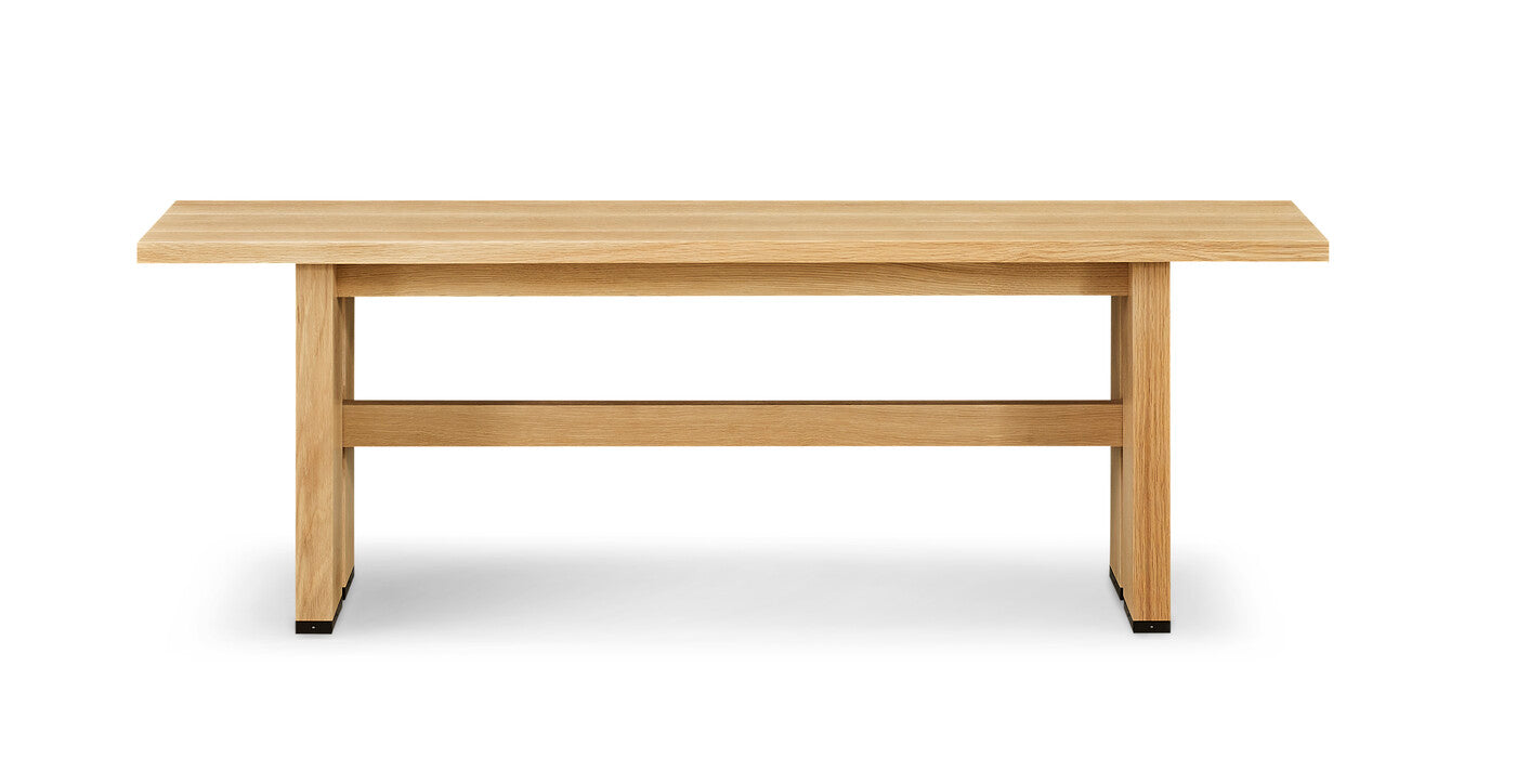 Welland Dining Bench - Modern Wooden Kitchen Bench with Cushion, Sturdy & Comfortable Seating for Dining Room, Kitchen Island, or Breakfast Nook - Perfect for Family Gatherings & Entertaining Guests