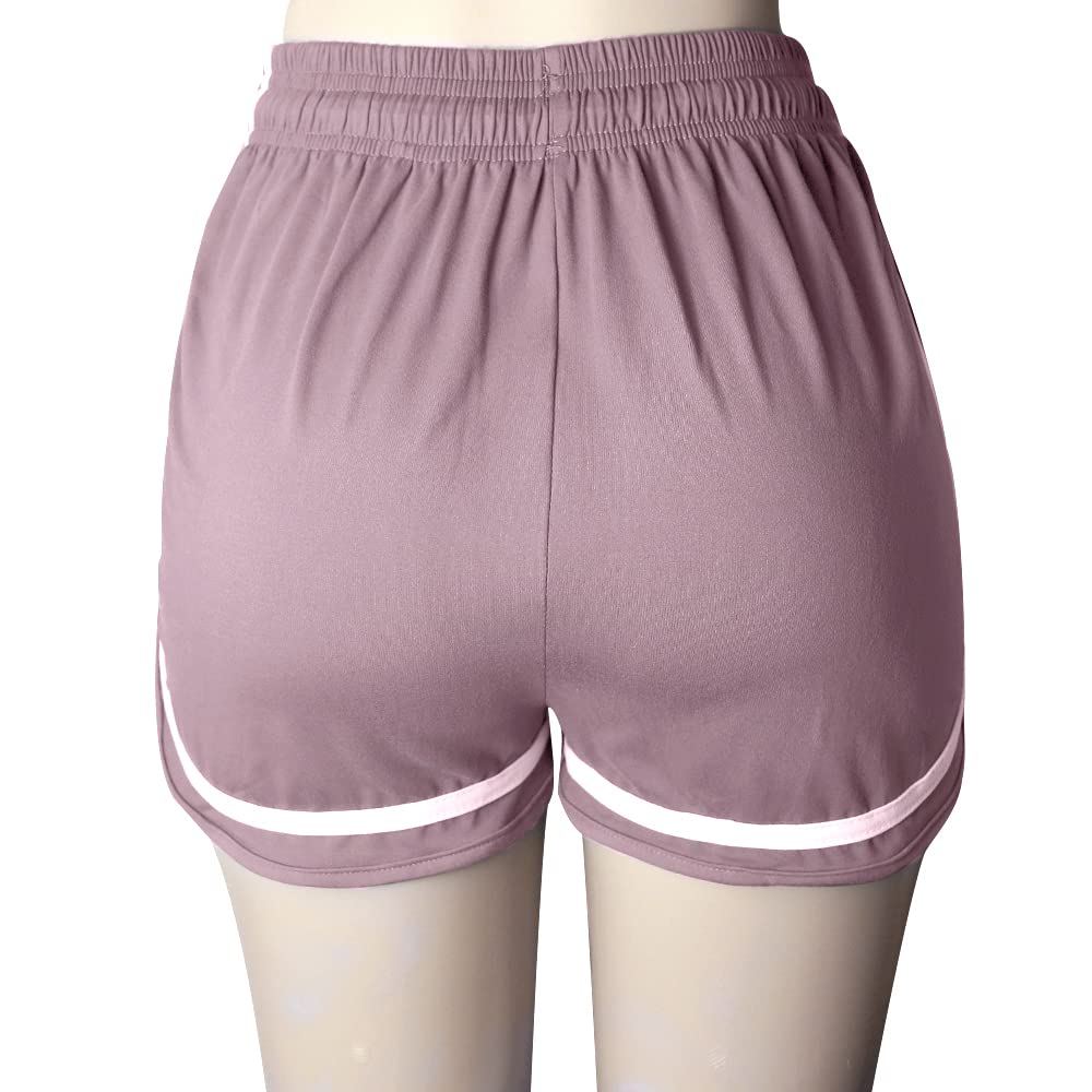 Women's Athletic Workout Shorts - Gym, Yoga, Running & Fitness Sports Shorts - Comfortable Lounge Pants for Active Lifestyle