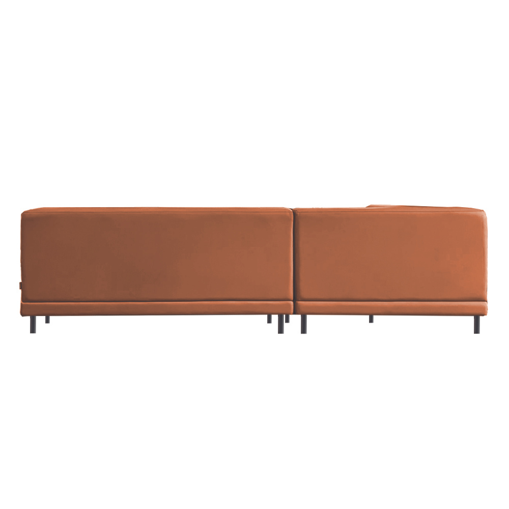 Hemlock Left Chaise Sofa - Modern L-Shaped Sectional Couch with Reversible Design, Plush Cushions & Sturdy Frame | Perfect for Living Room, Family Room & Home Theater Seating