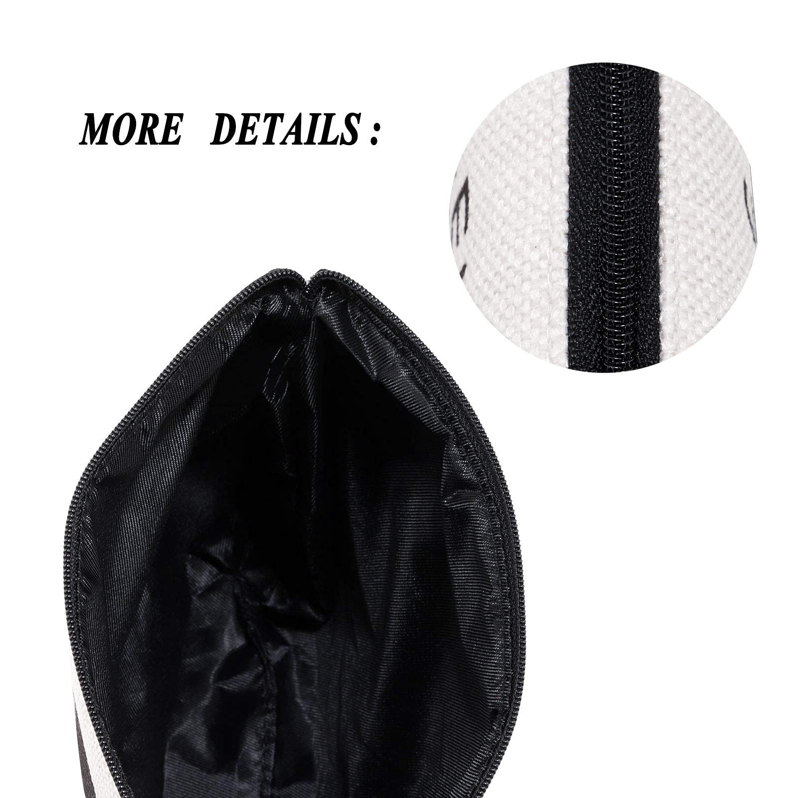 JXGZSO Teacher Appreciation Gift - Distance Learning Pouch & Makeup Bag for Educators - Perfect for School Supplies, Virtual Teaching Essentials & Everyday Use