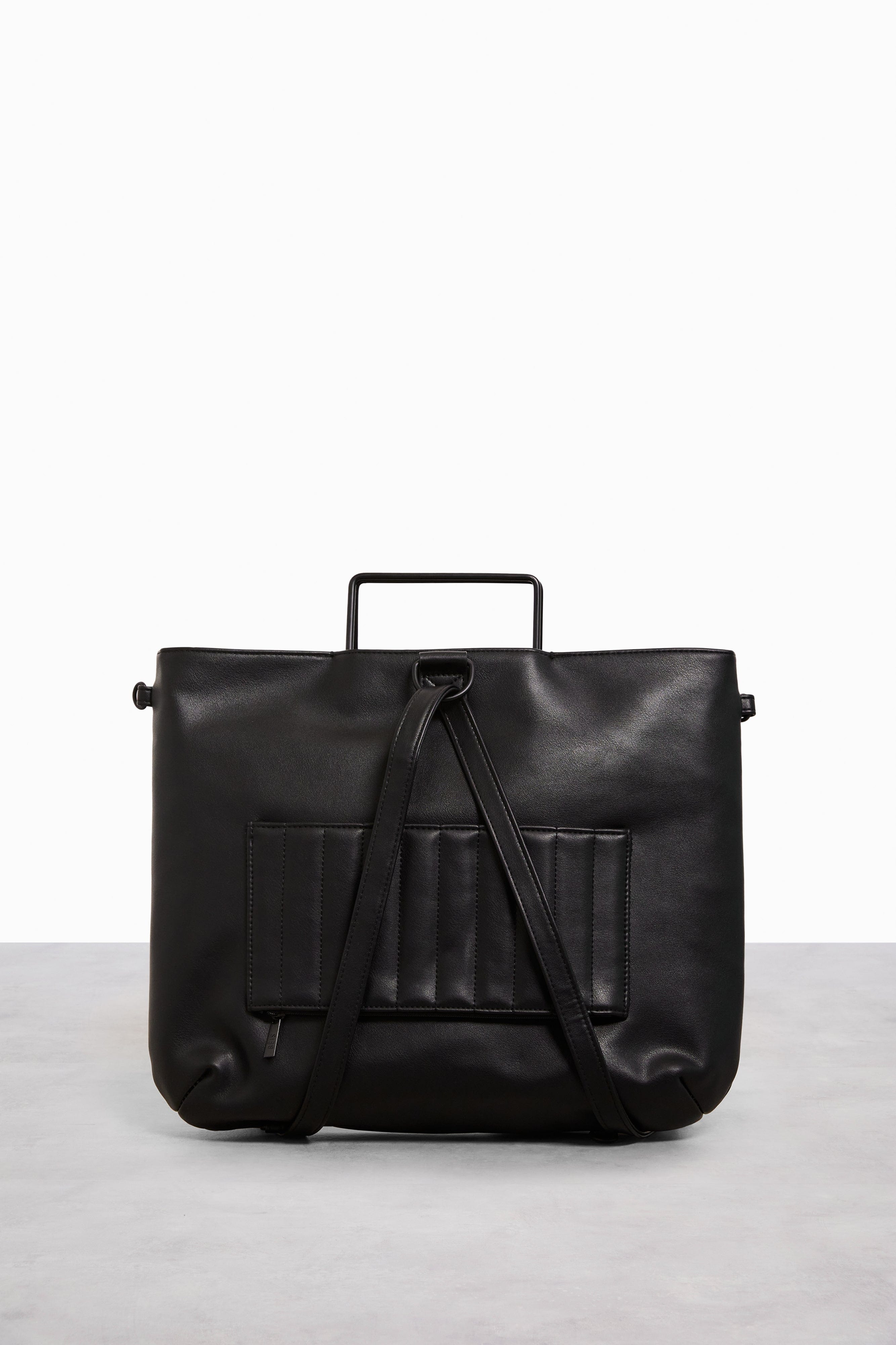 The Messenger Backpack in Black - Durable Waterproof Laptop Backpack for Men & Women - Perfect for Work, Travel & School