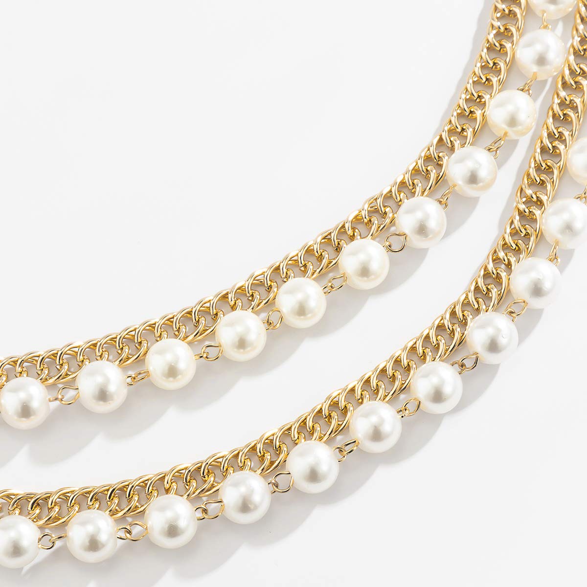 Elegant Pearl Tassel Layered Gold Waist Chain - Dainty Belly Jewelry for Women & Girls | Perfect for Beach Weddings, Festival Outfits and Boho Fashion Accessories