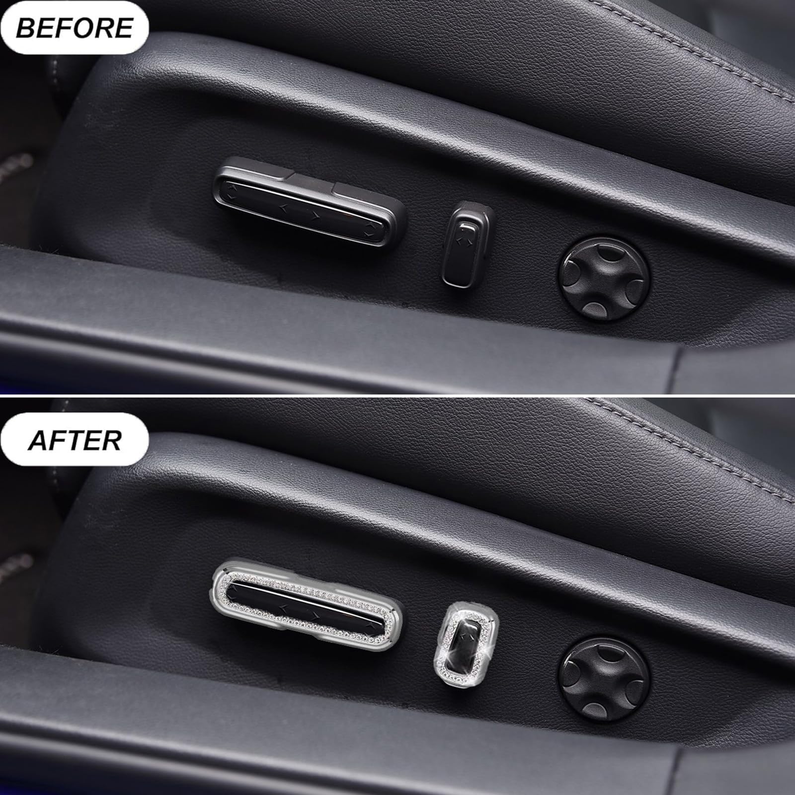 Crystal Car Vent Trim Cover - Bling Air Vent Decor for 2018-2021 Honda Accord Dashboard Accessories | Stylish Interior Upgrade for Cars, Gifts & Customization
