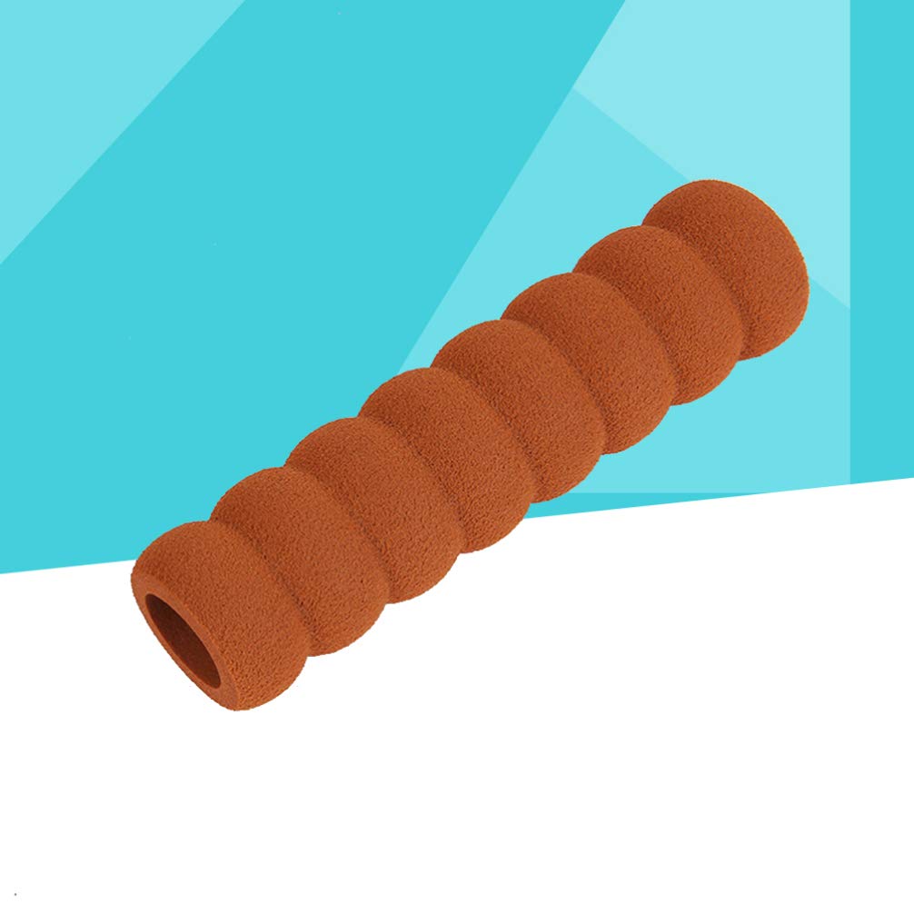 NUOBESTY 4-Pack Silicone Door Knob Covers - Soft Spiral Foam Handle Protectors for Baby Safety, Childproof & Anti-Collision (Fits Standard Doorknobs & Levers) - Perfect for Homes with Toddlers & Pets
