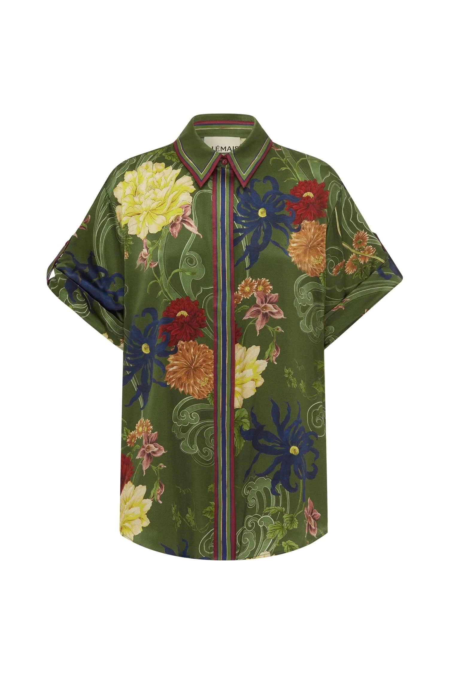 AVERY SILK SHIRT Women's Luxury Blouse - Elegant Button Down Shirt for Office, Party & Special Occasions