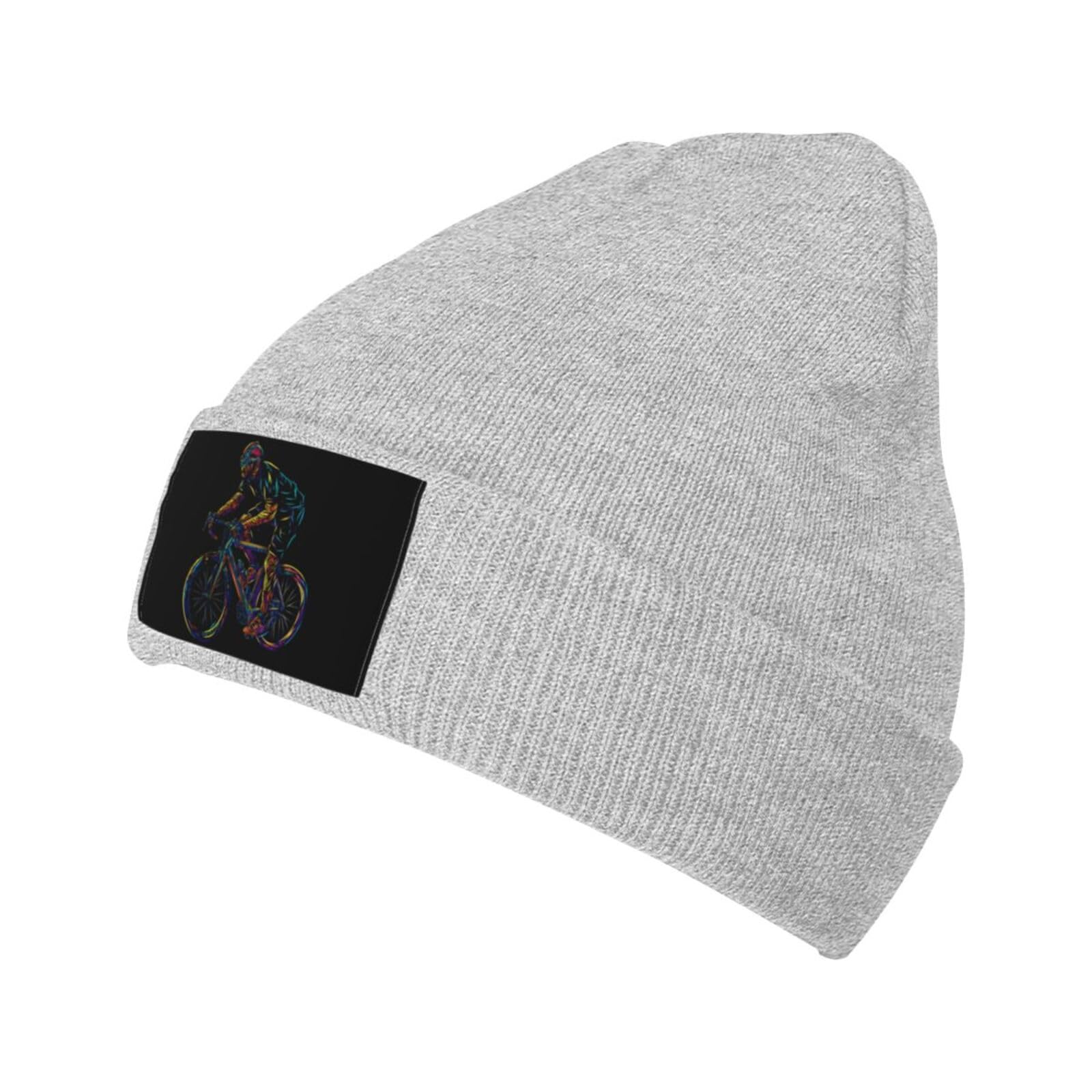 Men's & Women's Knit Cuffed Beanie Hat - Winter Warm Skull Cap for Cycling & Outdoor Activities | Unisex Fashion Accessory for Cold Weather