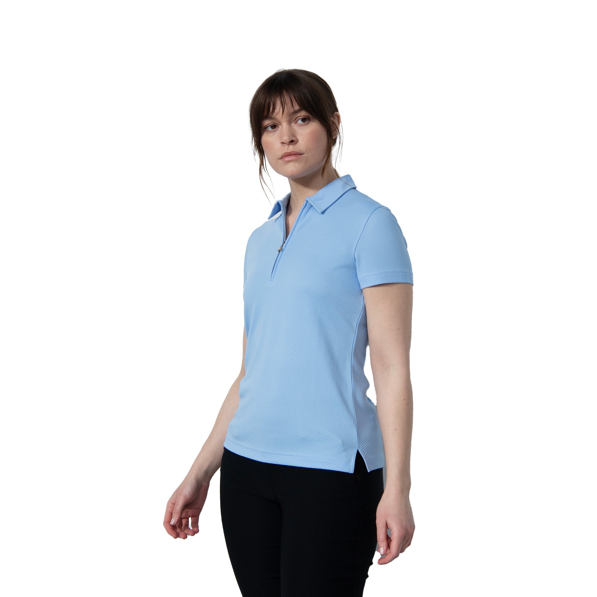 Women's Short Sleeve Golf Polo Shirt - Moisture Wicking & UV Protection - Perfect for Golf, Tennis & Casual Wear | Daily Sports Peoria Collection