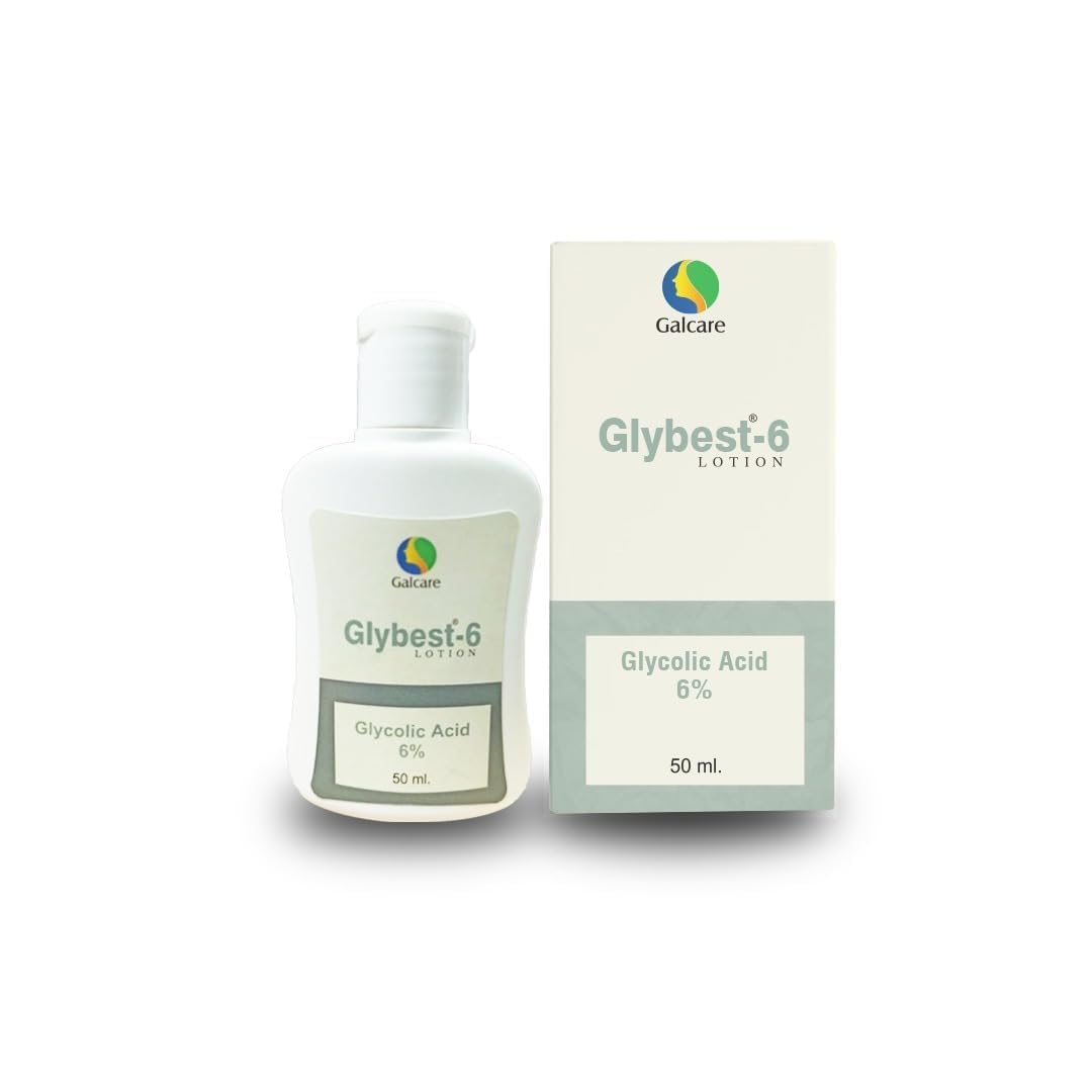 Glybest 6 Lotion - Pack of 1 | Hydrating & Nourishing Body Moisturizer for Dry Skin - Perfect for Daily Use at Home, Gym, or Travel