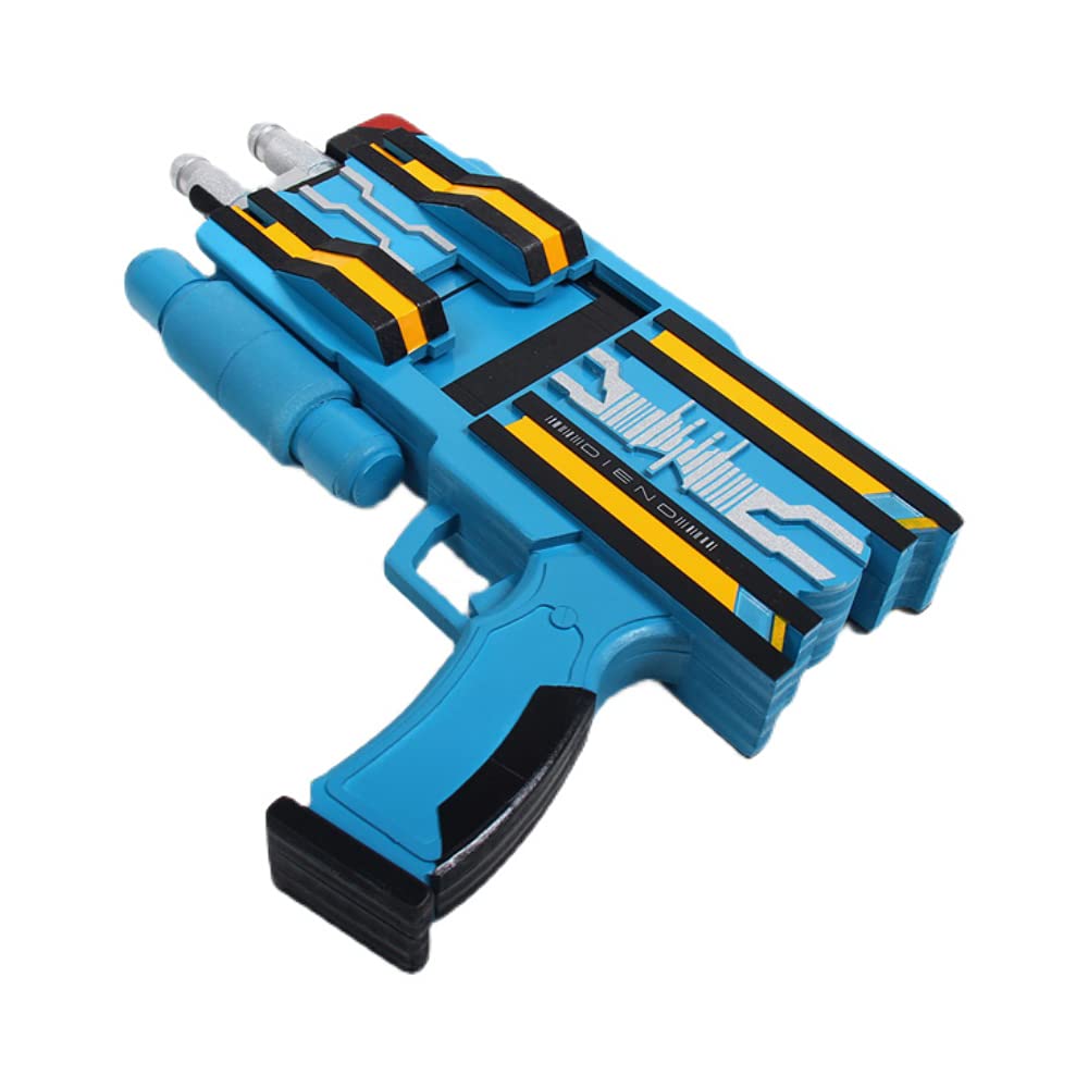 Kamen Rider Diend Neo Gun Replica - Premium Cosplay Prop for Halloween, Carnival & Anime Conventions - Perfect Birthday Gift for Tokusatsu Fans (Blue)