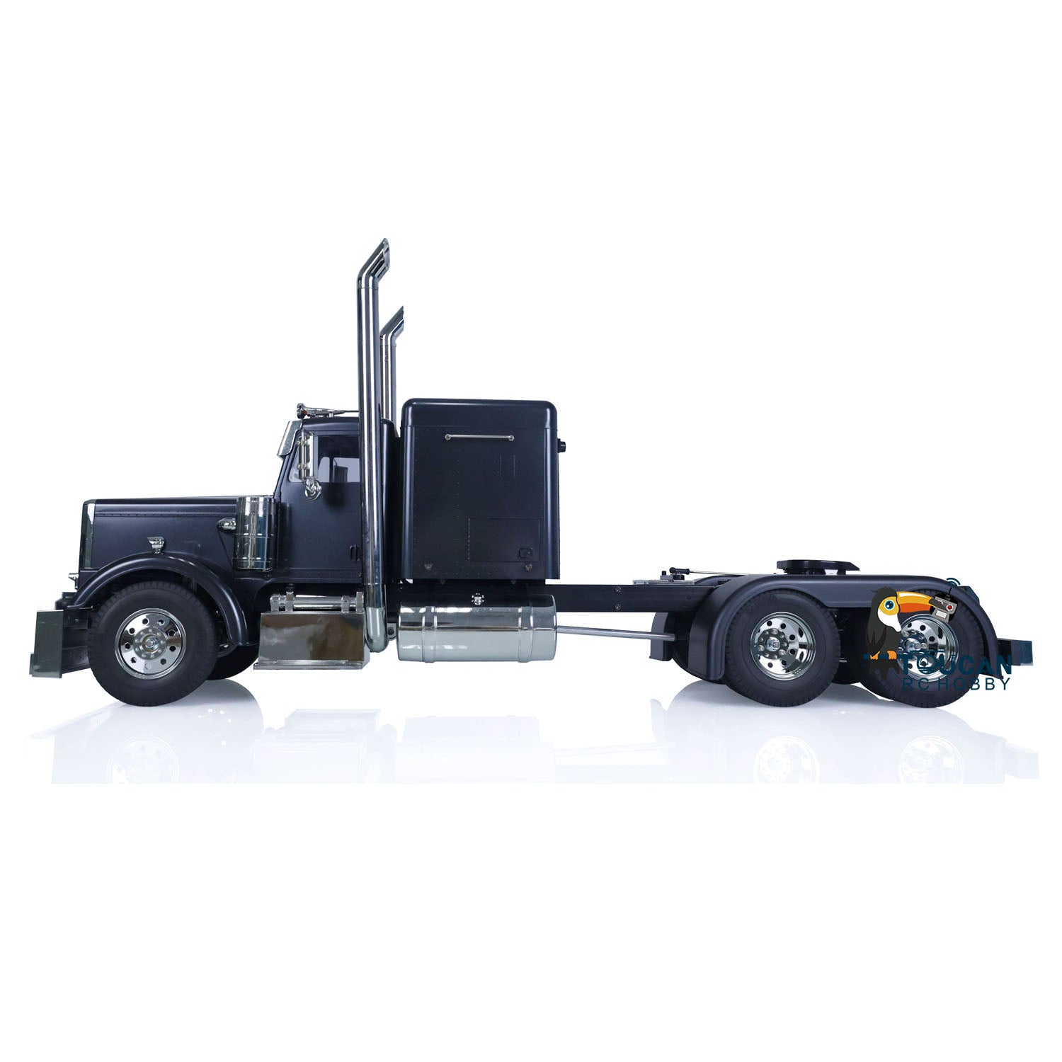 1/14 TAMIYA 56356 Grand Hauler 6x4 RC Tractor Truck - Ready-to-Run Remote Control Model with Light & Sound, FS-I6S System, Motor & Servo - Perfect for Collectors and RC Truck Enthusiasts