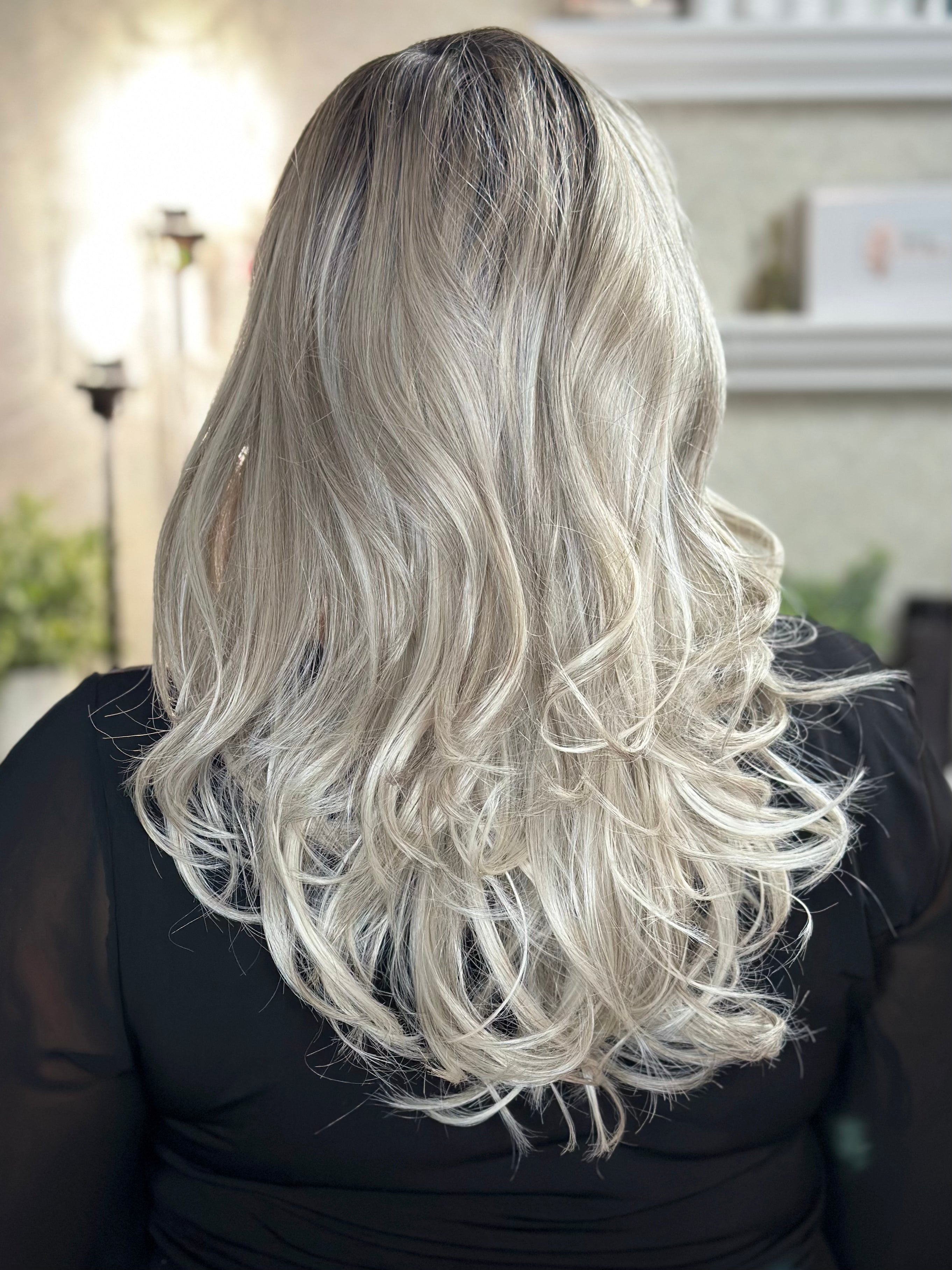 OUTSTANDING OVATION Stone Blonde Hair Extensions - Premium 100% Human Hair for Volume & Length - Perfect for Weddings, Parties & Daily Styling