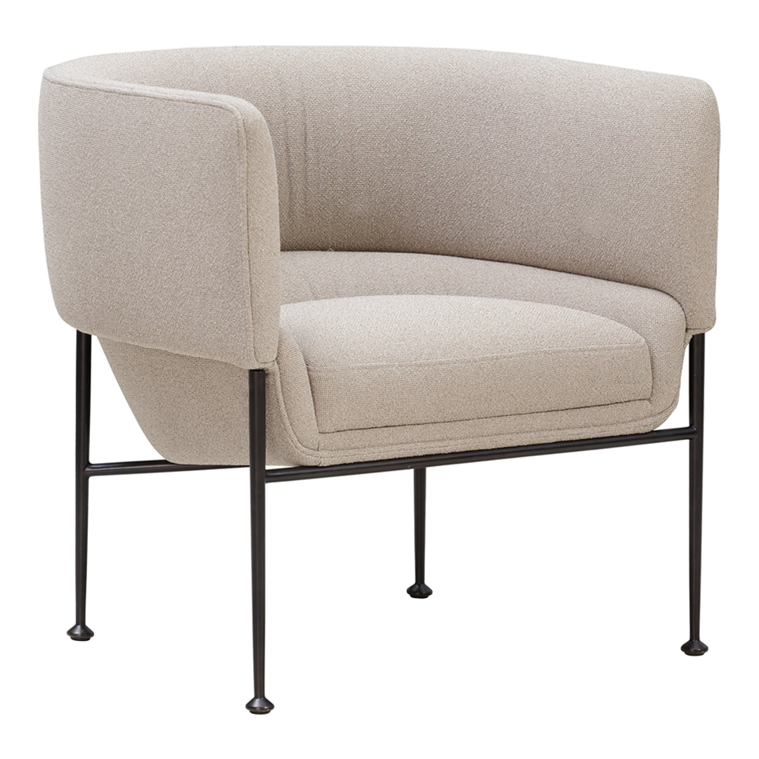 Modern Accent Lounge Chair with Collar Design - Stylish Comfort for Living Room, Bedroom, or Office - Perfect for Relaxing, Reading & Decorating Your Space