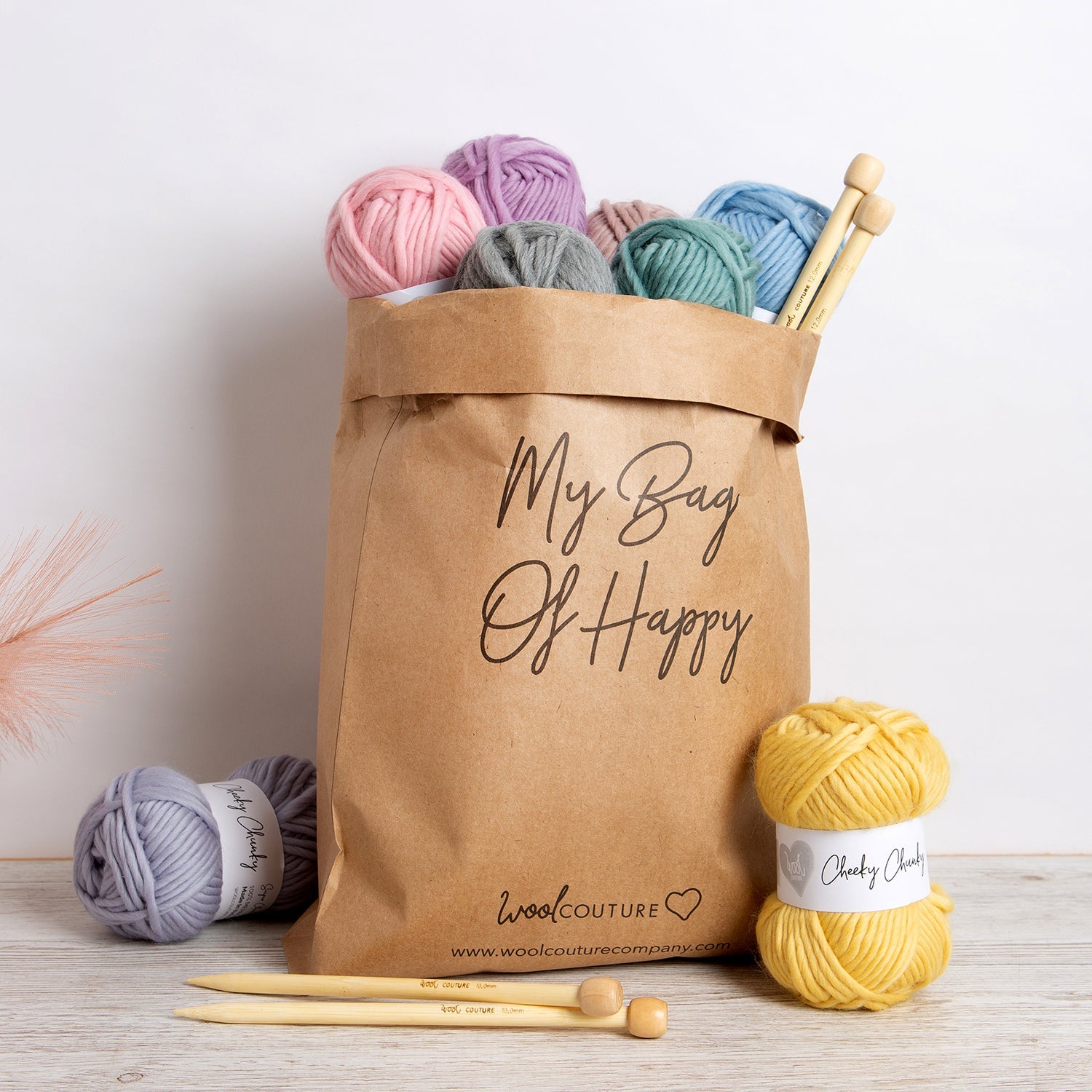 Theo the Unicorn Knitting Kit for Beginners - DIY Unicorn Plush Toy Craft Set with Yarn, Needles & Instructions - Perfect Gift for Kids & Adults for Birthday, Christmas & Crafting Fun