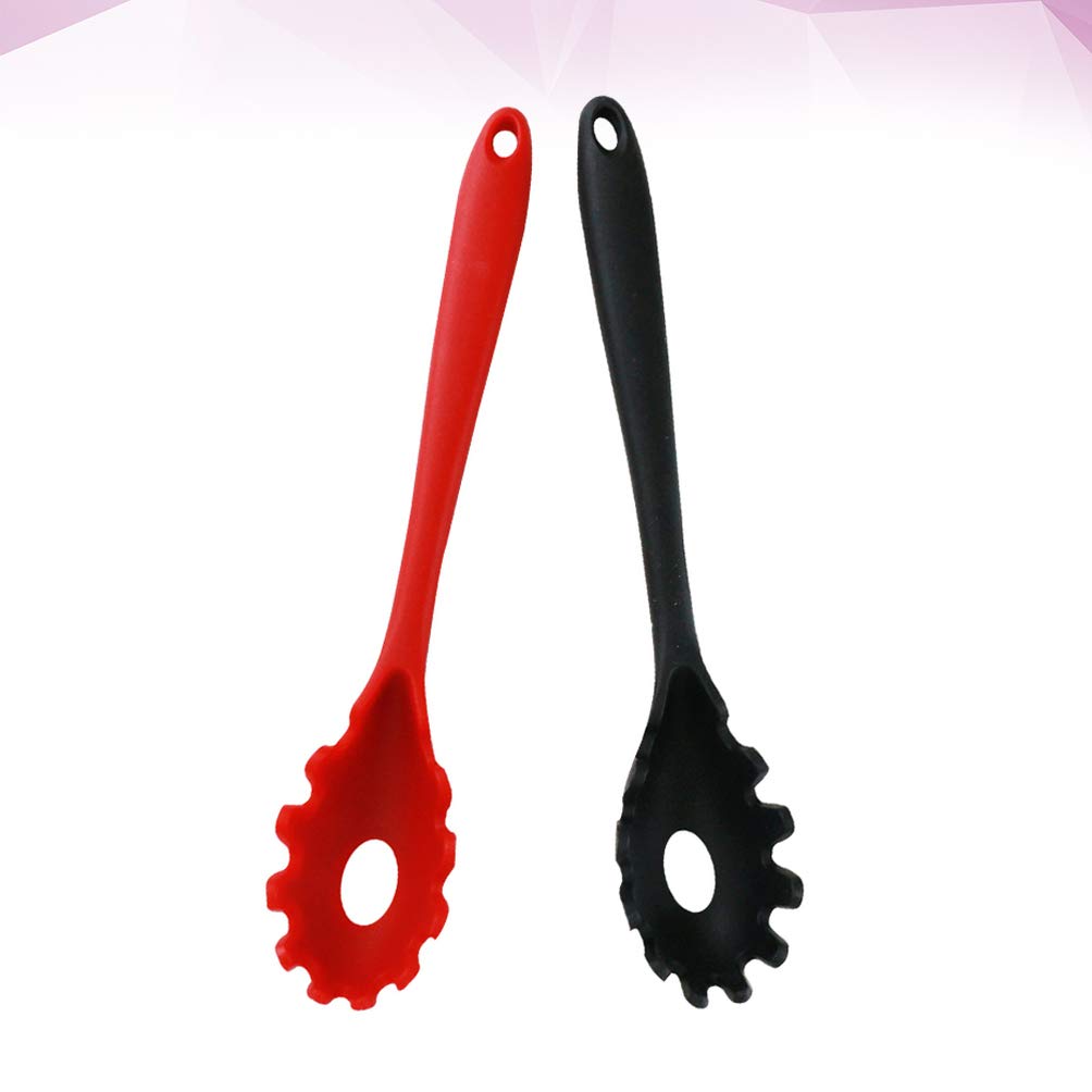 2pcs Noodle Colander Strainer - Kitchen Utensils for Pasta & Vegetables