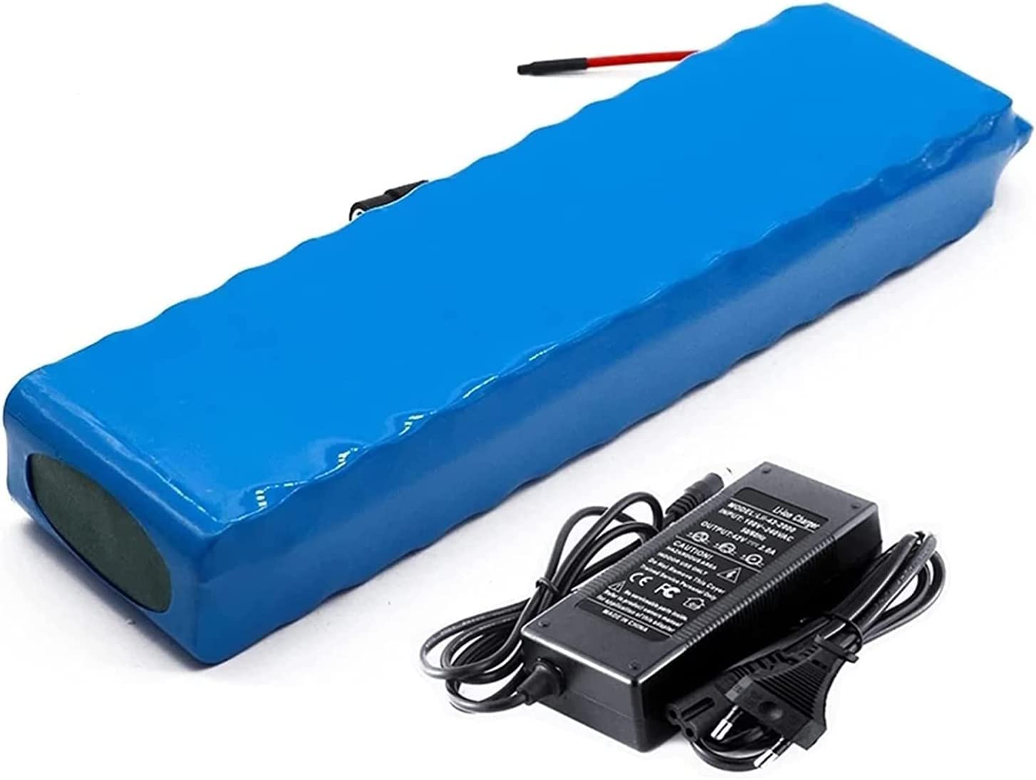 36V 30Ah Lithium Ion E-Bike Battery with Charger - Replacement Battery for 200W-500W Electric Bikes, Motorcycles & Scooters - Perfect for Commuting, Off-Road Adventures & Urban Travel