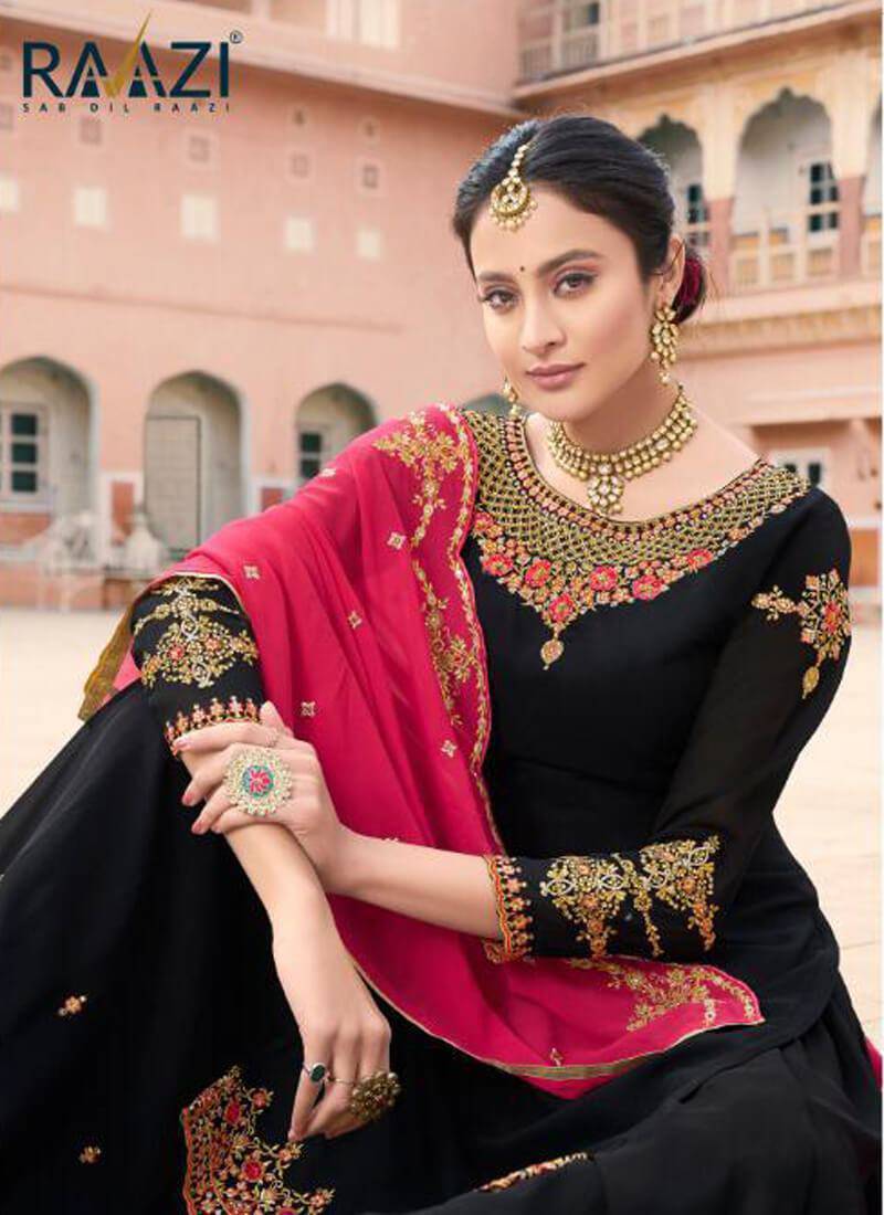 Elegant Black Soft Georgette Palazzo Dress for Women - Flowy Maxi Dress for Summer, Beach, Party & Special Occasions