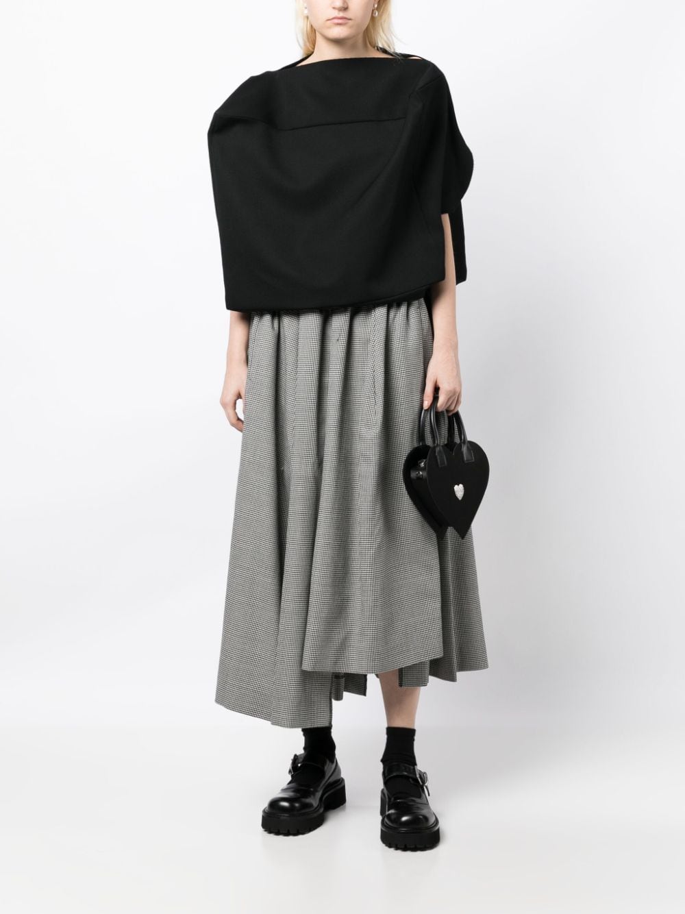 Comme des Garcons Black Top for Women - Stylish & Comfortable Blouse for Casual Wear, Office & Night Out