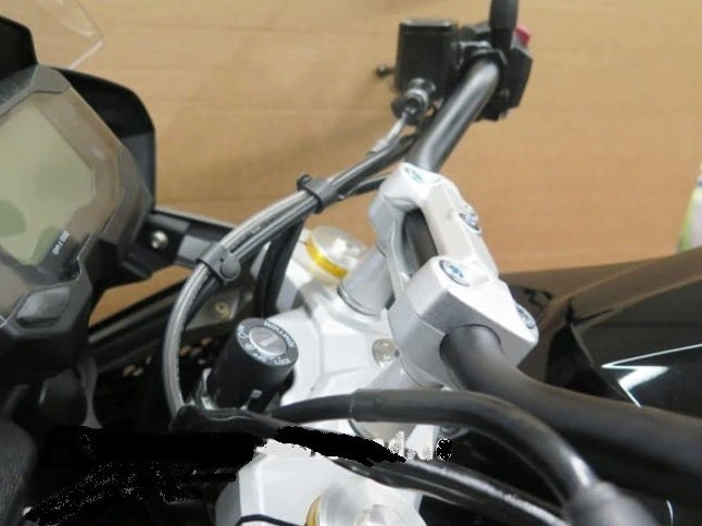 Verholen G310R & G310GS 30mm Handlebar Risers - Motorcycle Handlebar Riser Kit for BMW G310R/G310GS - Improve Riding Comfort for Adventure & City Commuting
