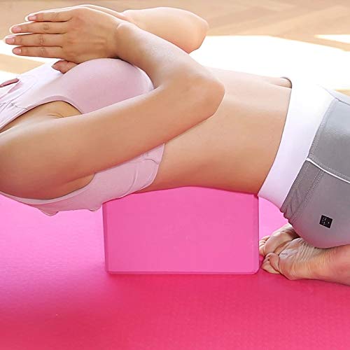 High Density EVA Foam Bricks - Yoga Blocks for Exercise, Strength Training & Pilates - Non-Slip Support for Yoga Poses, Stretching & Home Workouts