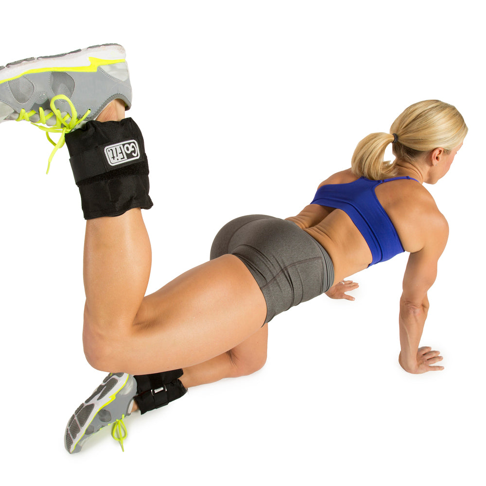 Adjustable Ankle Weights for Women & Men - 1-5 lbs Each - Comfortable & Secure Fit for Walking, Running, Workouts & Home Exercise