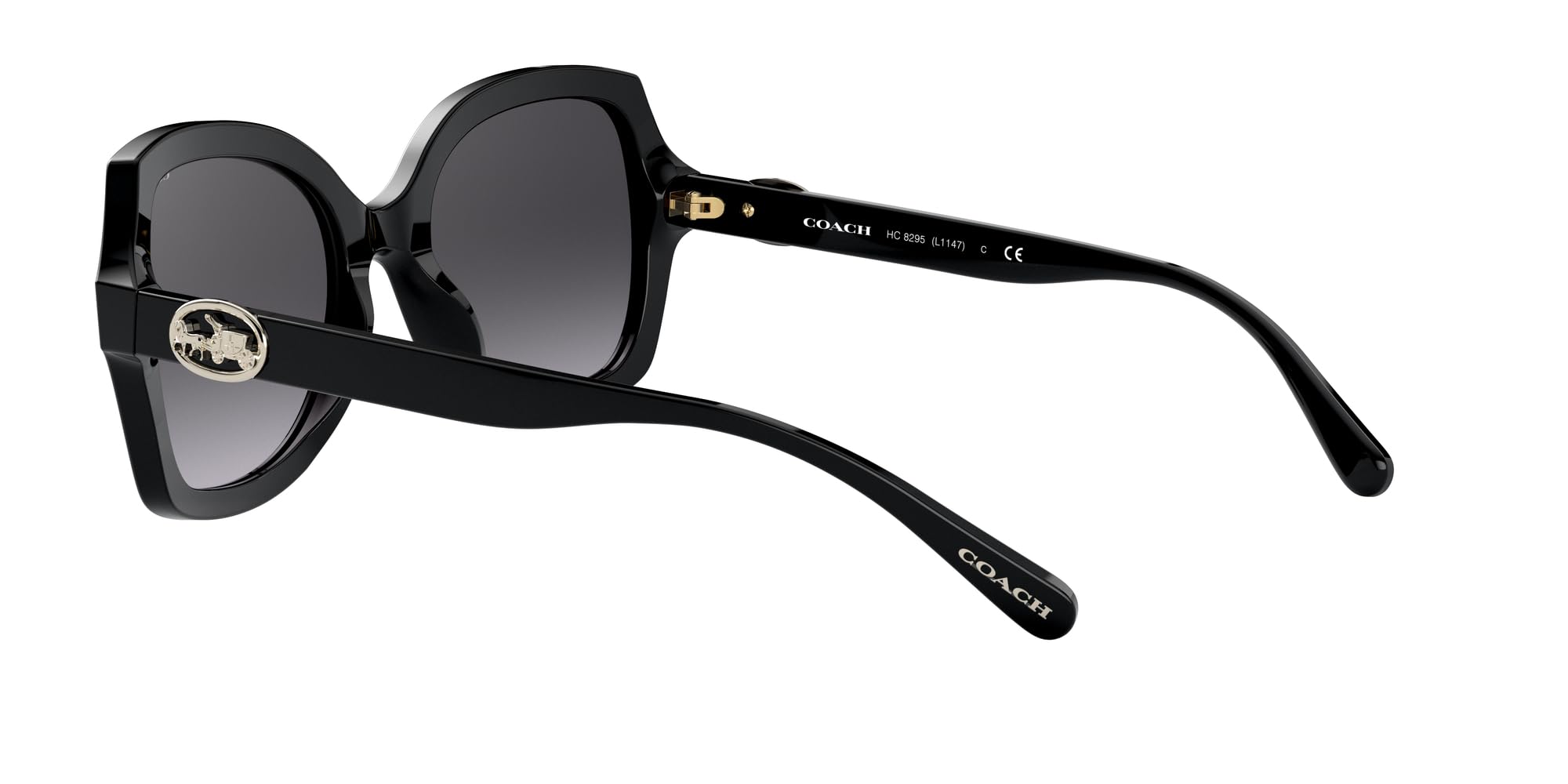Coach Women's HC8295 Square Sunglasses - UV Protection Fashion Sunglasses for Women - Perfect for Driving, Beach & Outdoor Activities