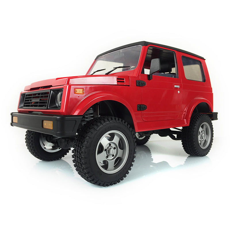 1/6 Scale RC Capo Racing Crawler SIXER1 - Metal Chassis, Unassembled Plastic Cabin Car Shell with Motor, Servo, ESC & Radio System - Perfect for Off-Road Rock Crawling & RC Car Enthusiasts