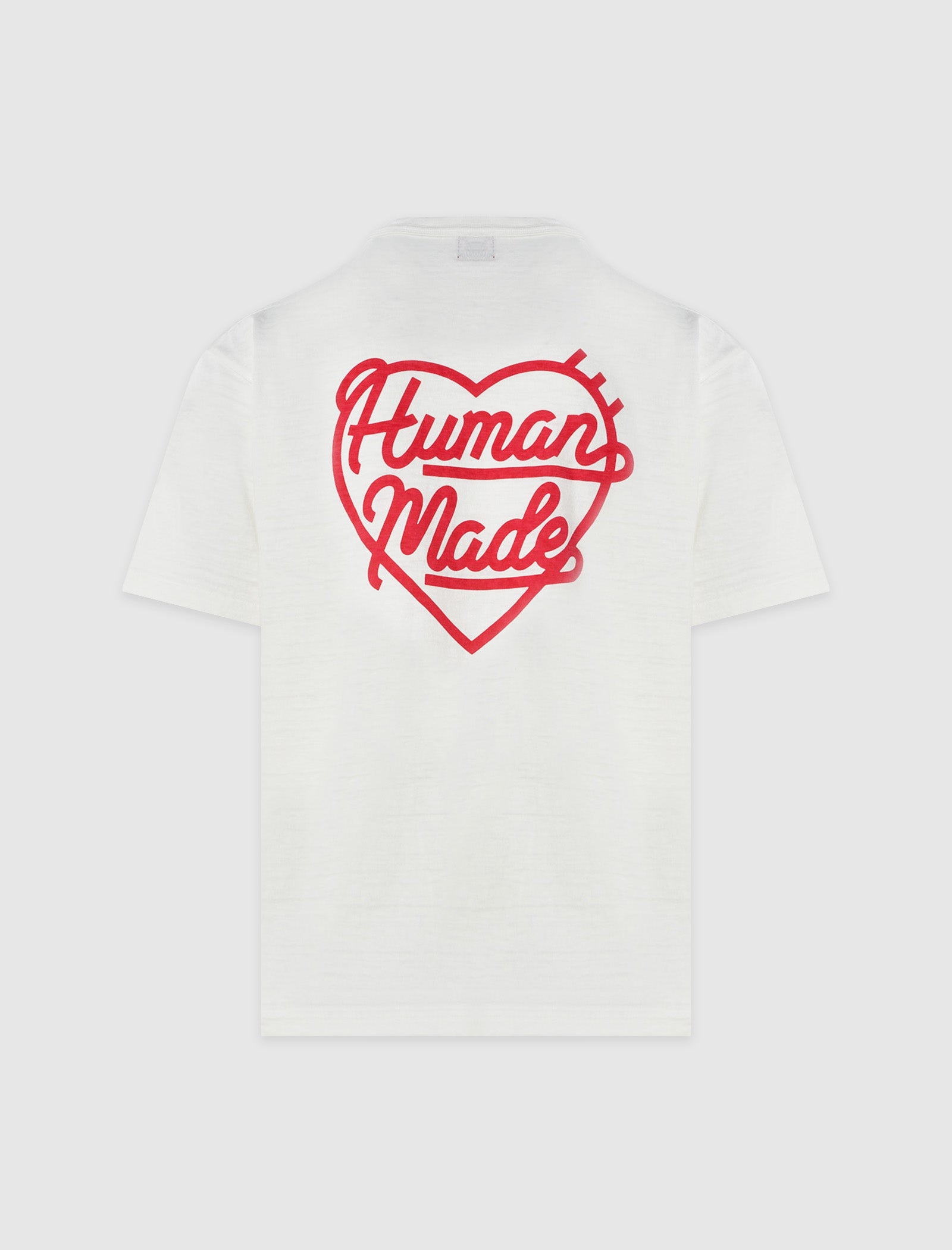 Human Made Pocket T-Shirt for Men - Premium Cotton Casual Tee with Chest Pocket | Perfect for Streetwear, Everyday Wear & Layering