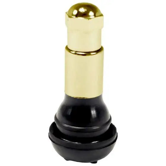AA TR413G Gold Snap-In Tubeless Valve Stem (.453
