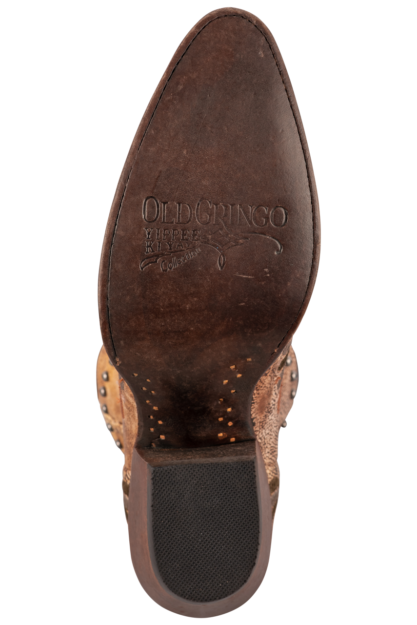 Old Gringo Janely Short Booties for Women - Stylish Tawny Western Ankle Boots for Casual Outfits & Country Events