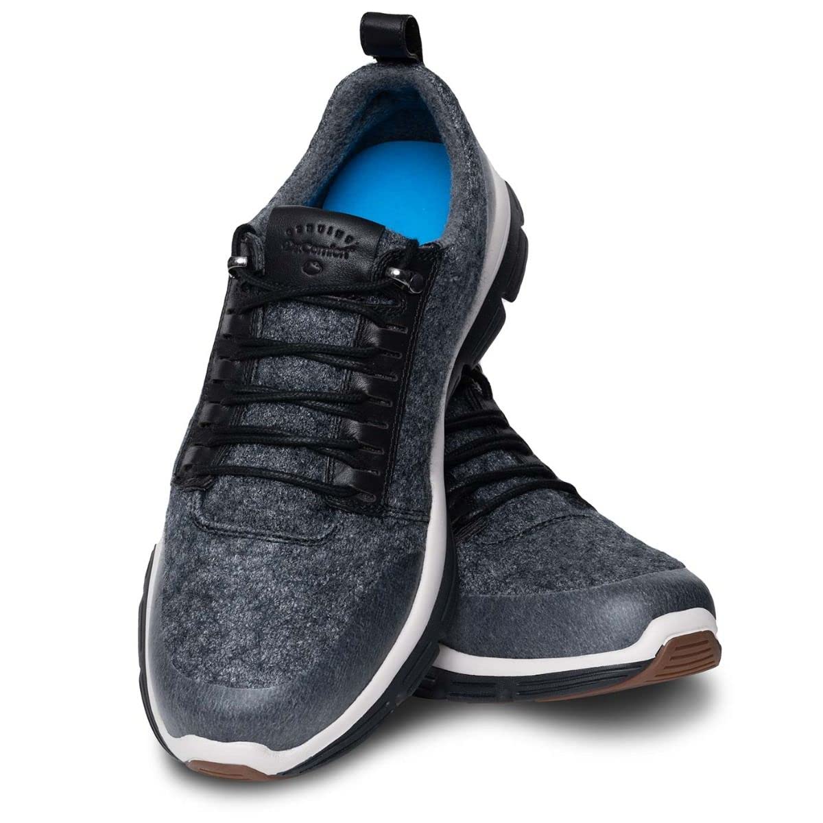 Dr. Comfort Sean Men's Running Shoes - Diabetic Athletic Sneakers with Gel Inserts - Breathable Wool Shoes for Walking, Jogging & Daily Comfort