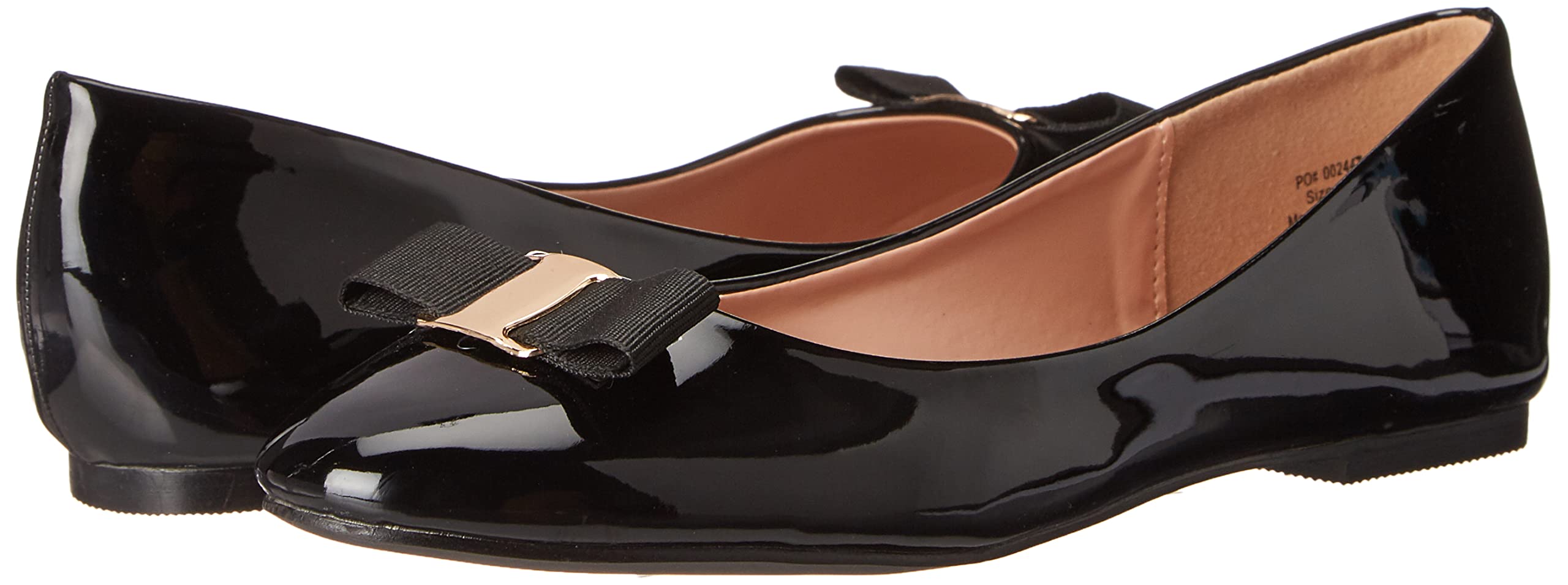 Journee Collection Women's Comfortable Ballet Flats - Slip-On Casual Shoes for Work, Travel & Everyday Wear
